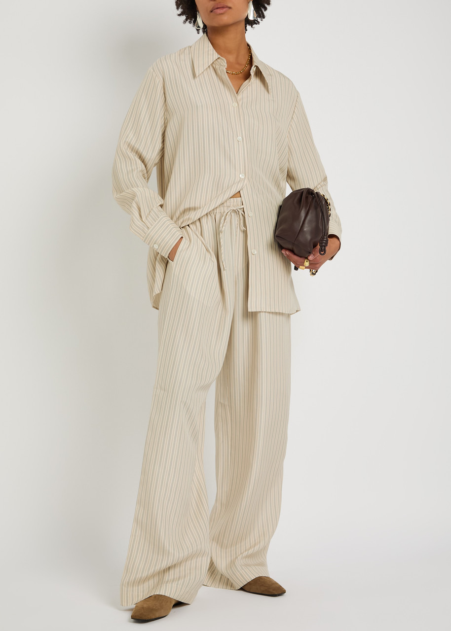 Rohe Wide-leg Silk-chiffon Trousers - 4