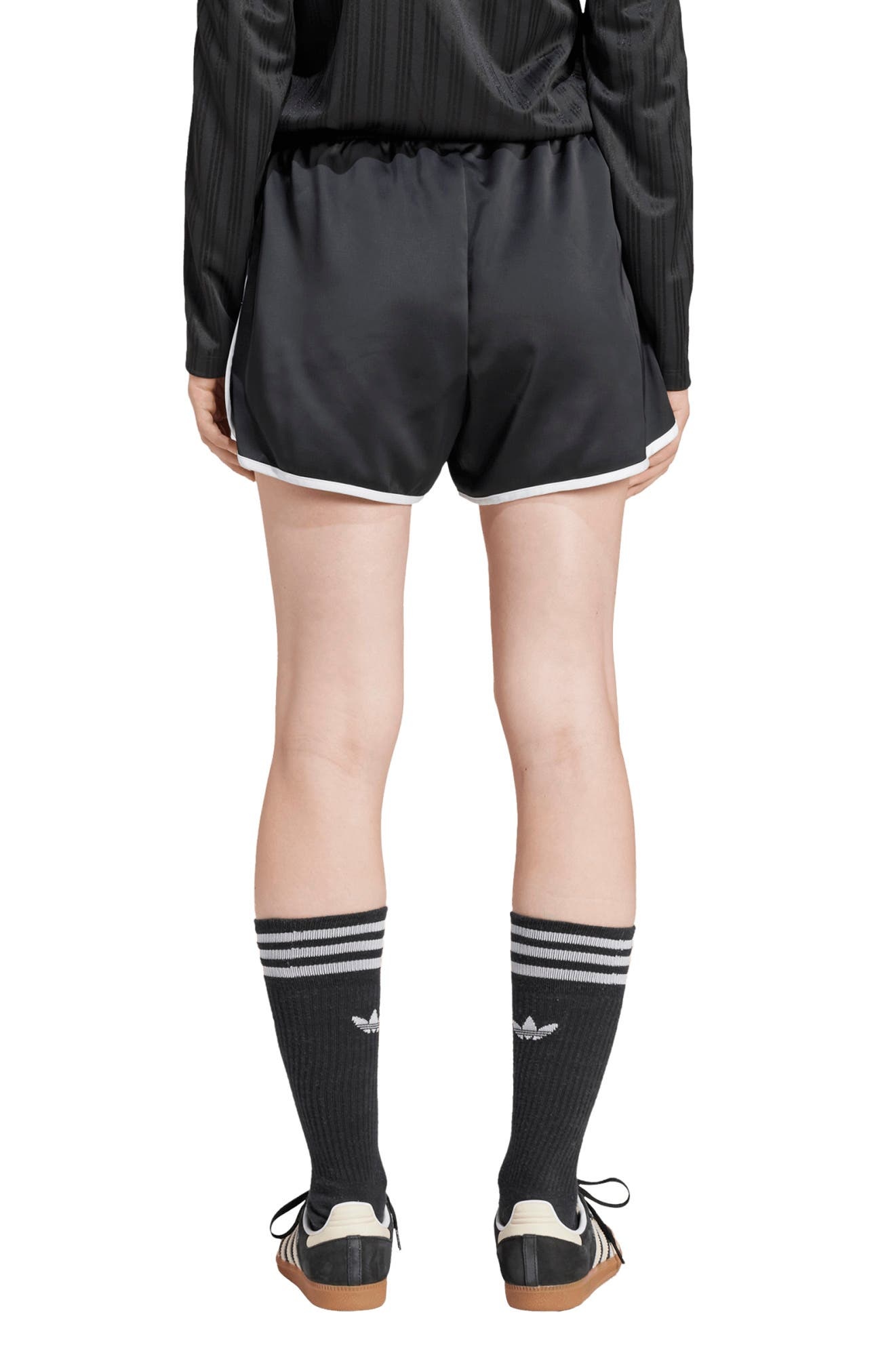 adidas Adicolor 3-Stripes Sprinter Shorts in Black at Nordstrom - 2