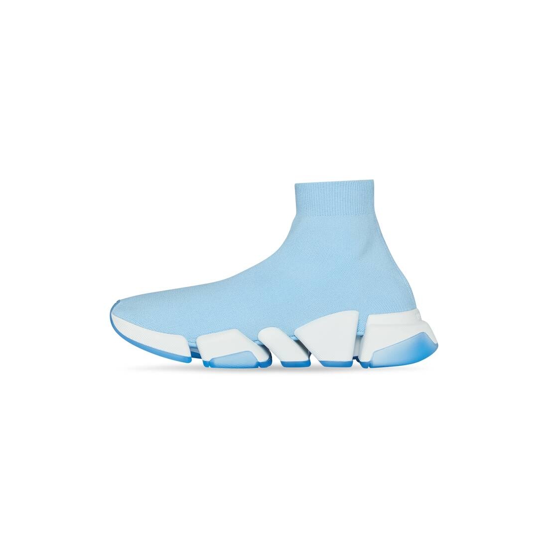 Women's Speed 2.0 Clear Sole Recycled Knit Sneaker in Indigo - 4
