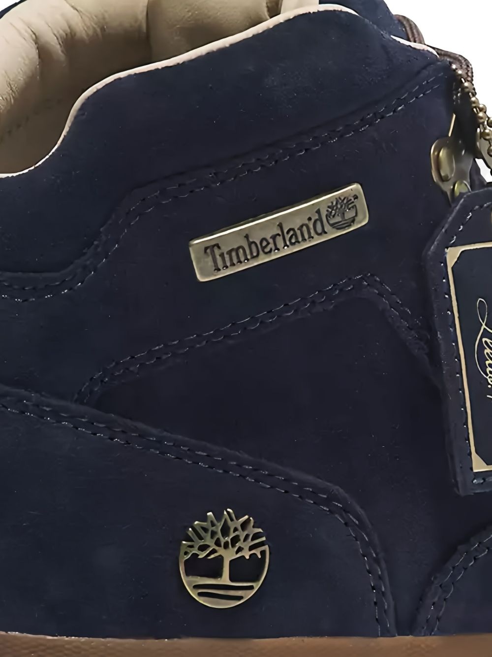 Euro Hiker Mid "Dark Blue Suede" boots - 5