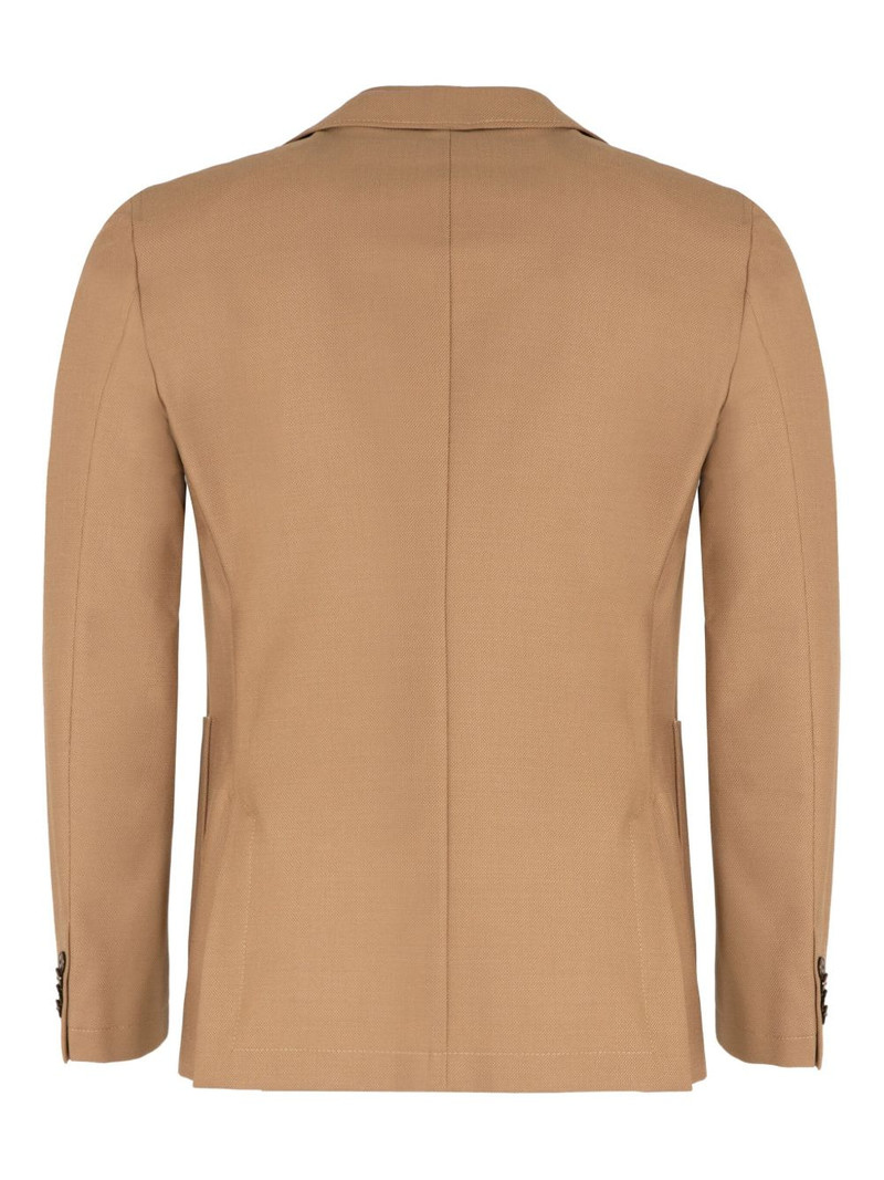 BOSS double-breasted two-pocket blazer outlook