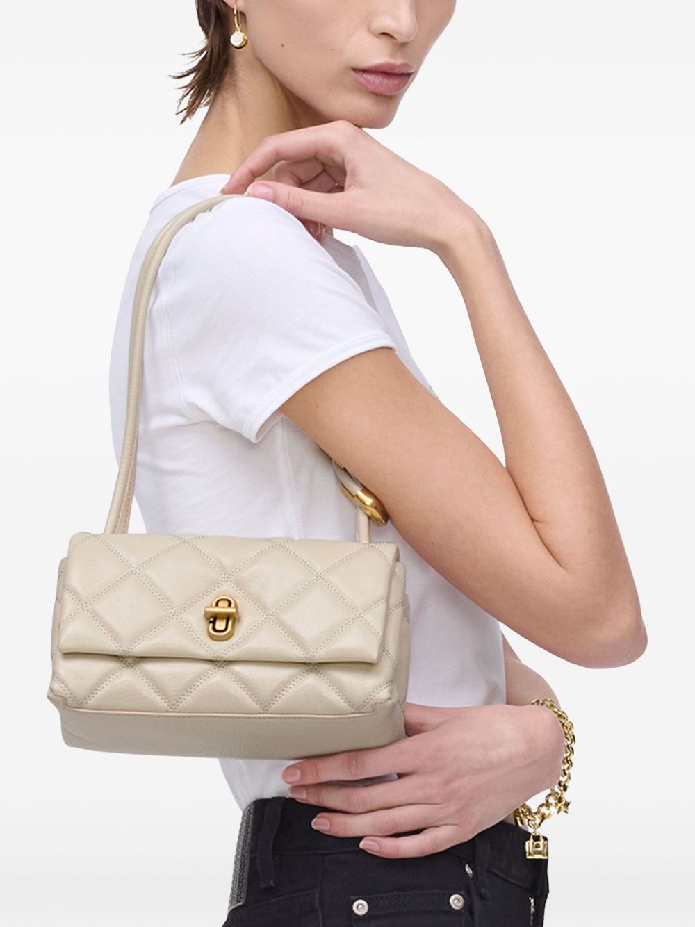 The Mini Quilted Dual shoulder bag - 2