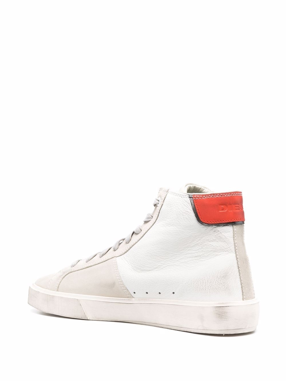 distressed high-top sneakers - 3