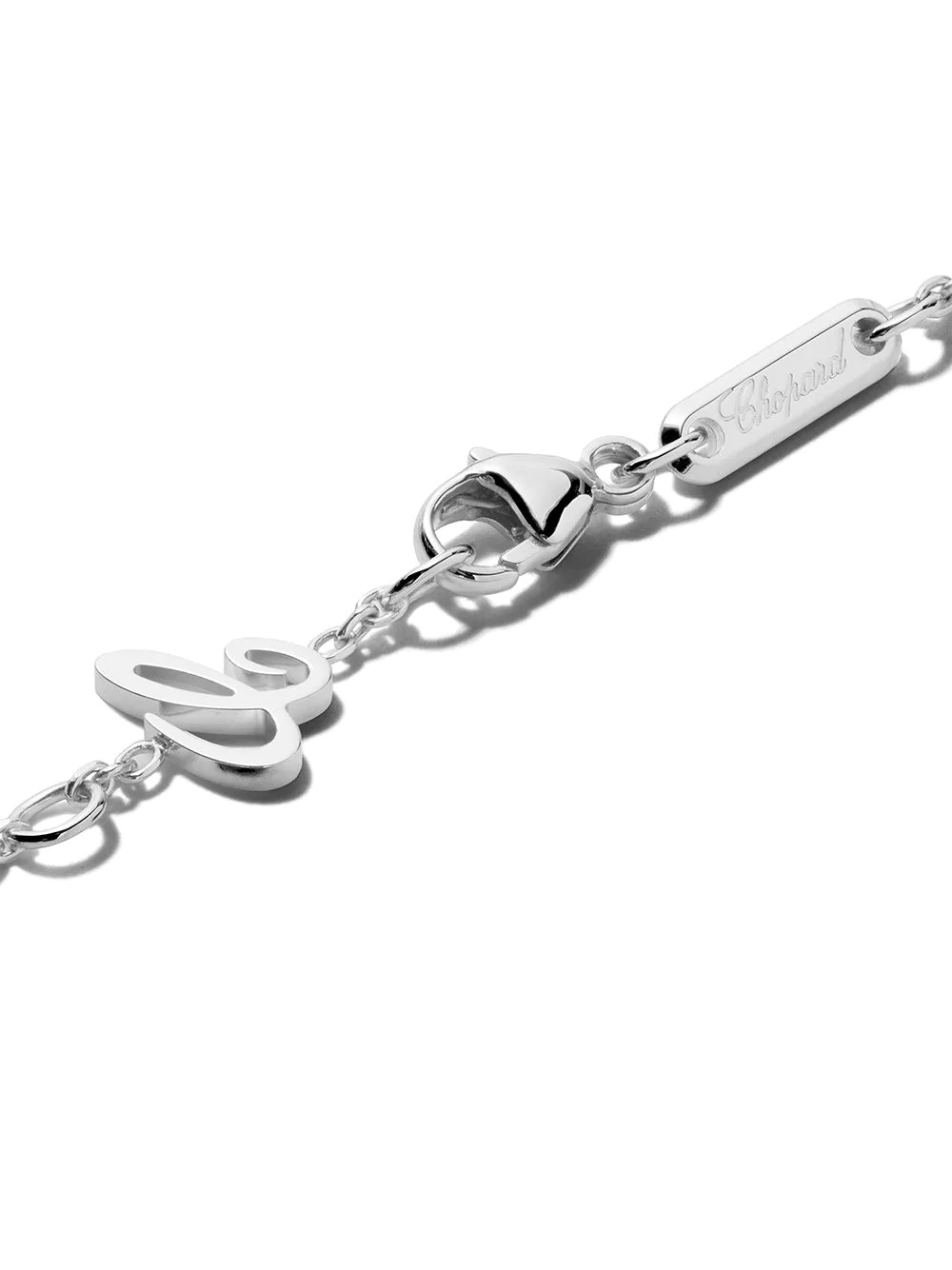 18kt white gold Happy Diamonds Icons bracelet - 4