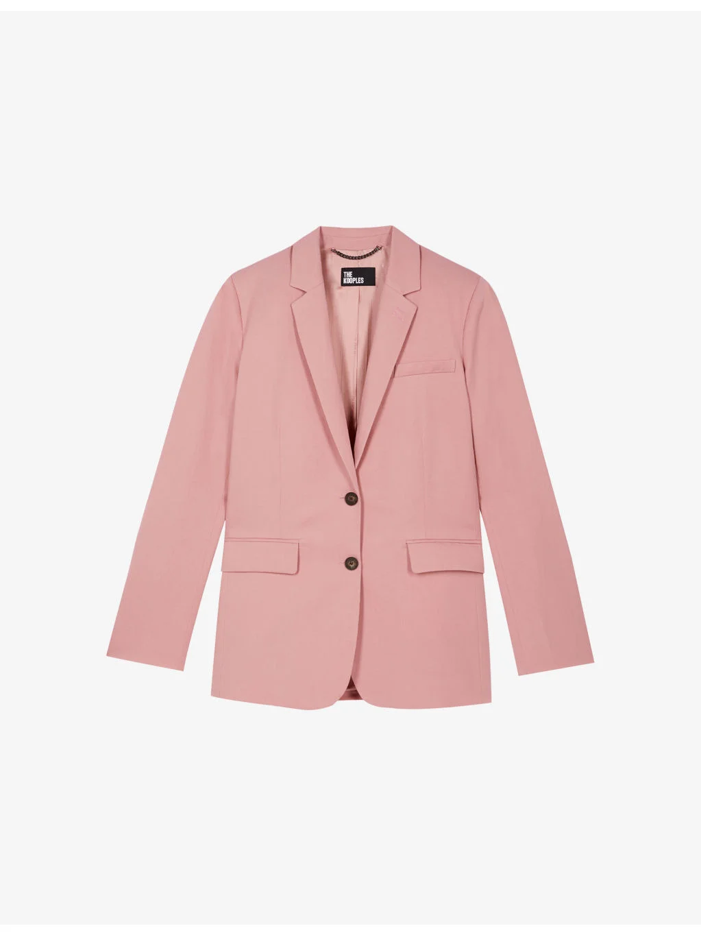 Notch-Lapel Regular-Fit Lyocell, Linen And Cotton Blazer - 1