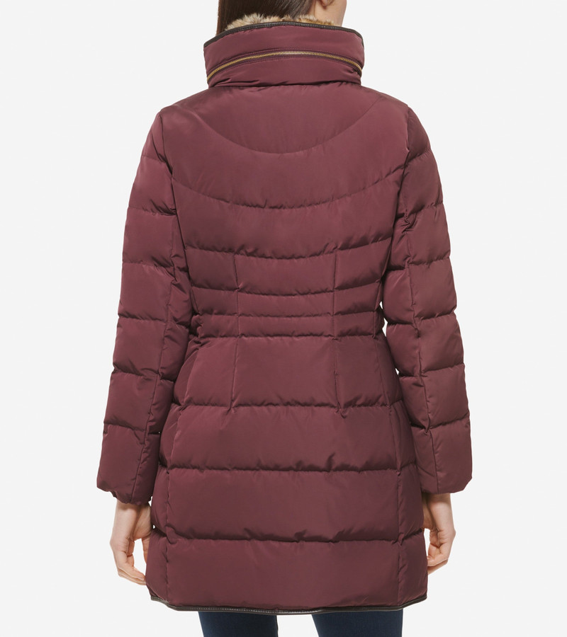Women's Hidden-Hood Puffer Coat 2