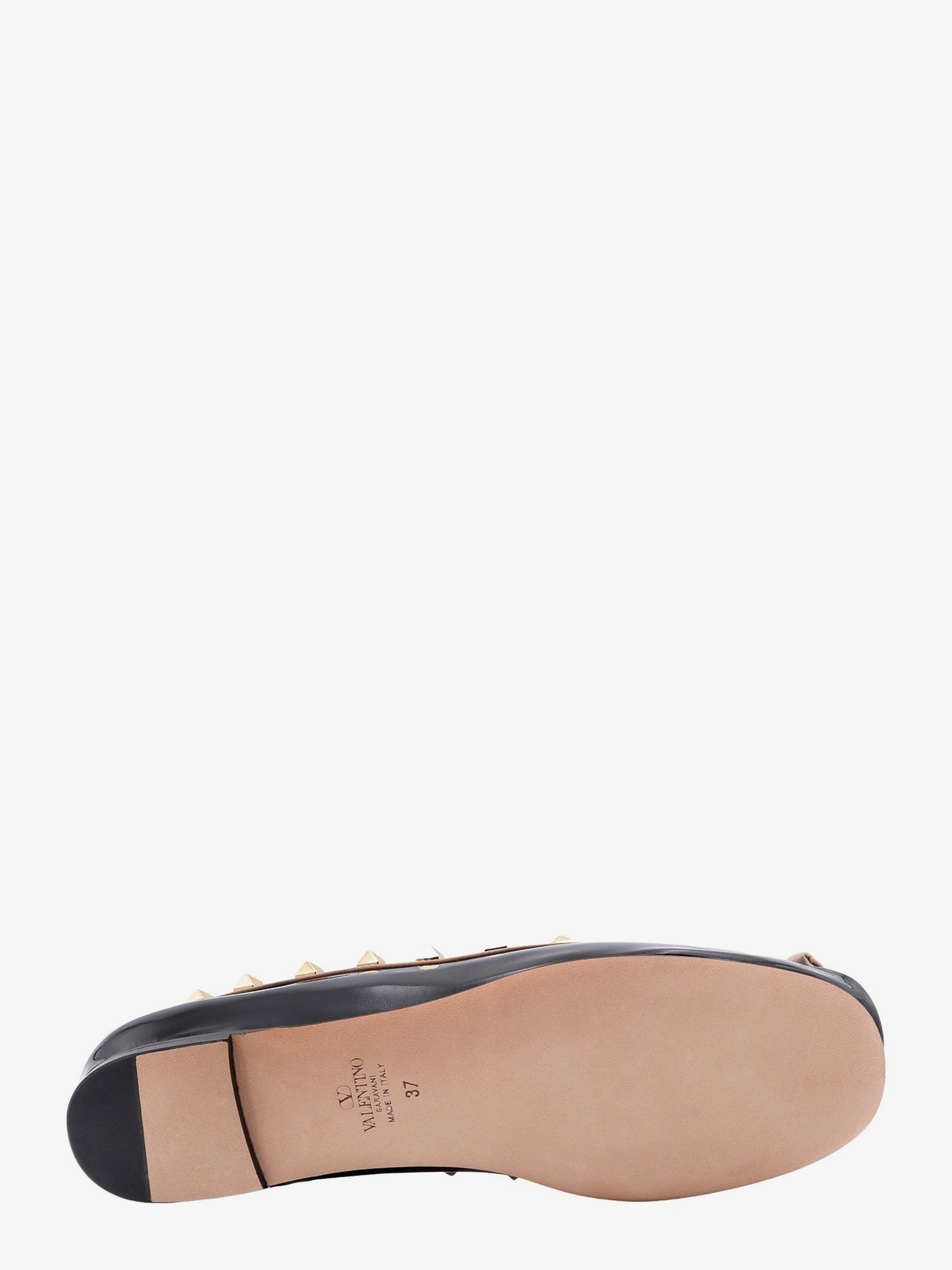Valentino Garavani Women Patent Leather Ballerinas With Iconic Studs - 4