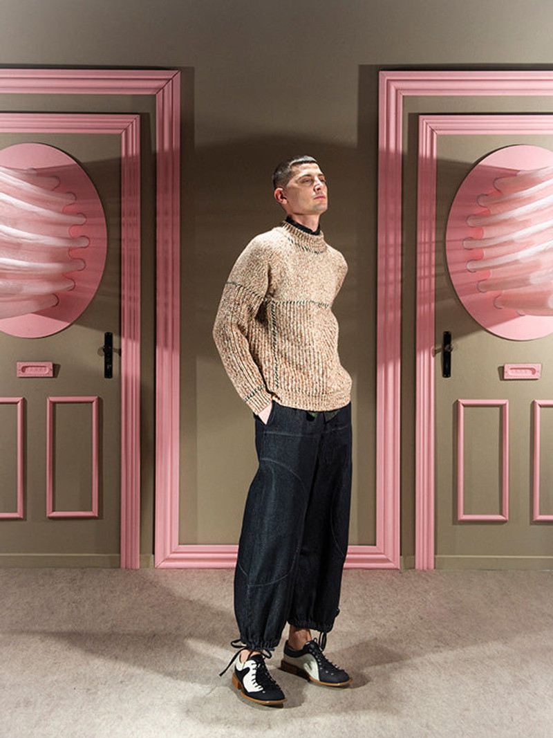 STITCH JUMPER - FALL MIX 4
