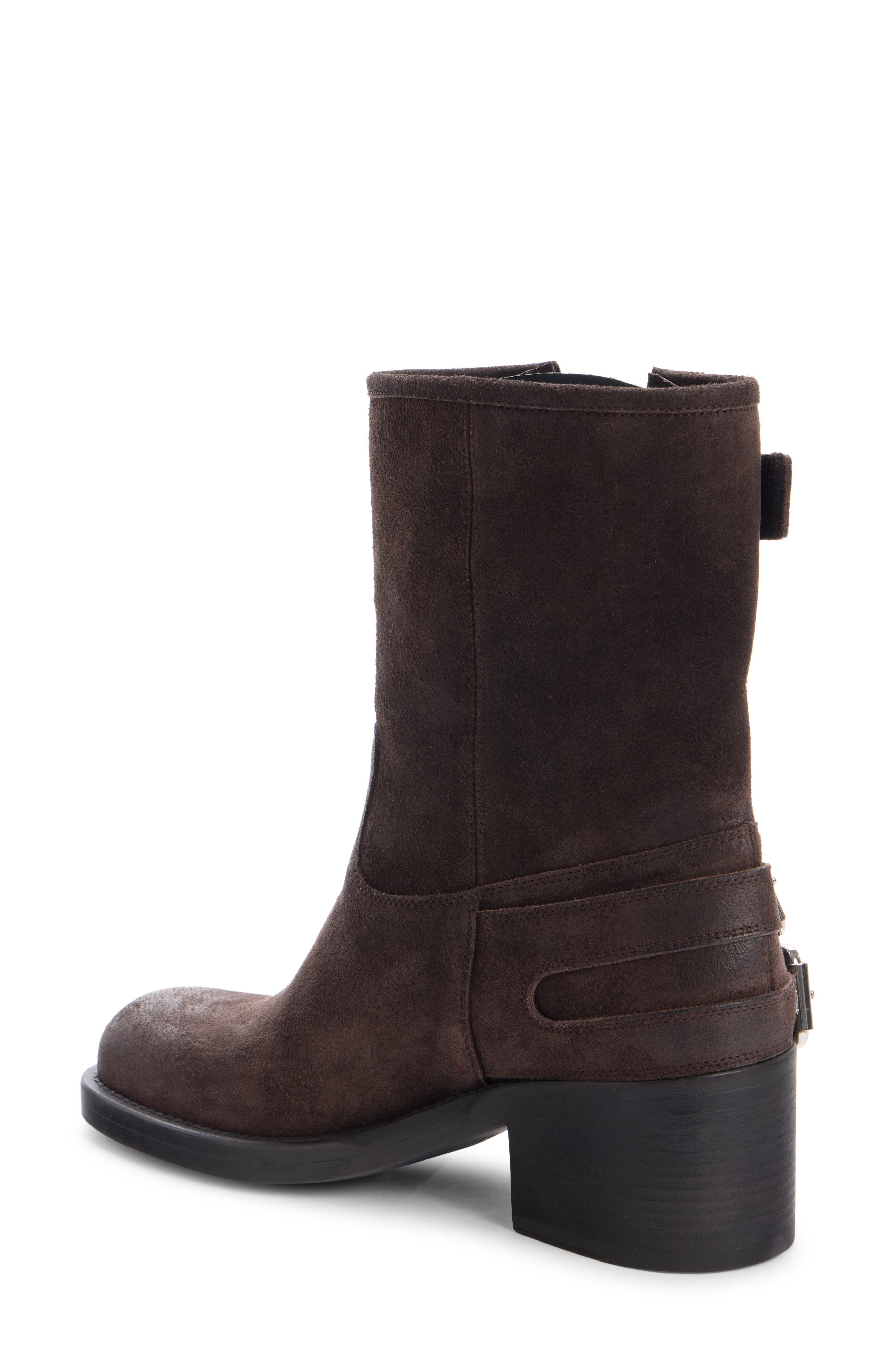 Chloé Dakota Biker Boot in Burnt Wood at Nordstrom - 2