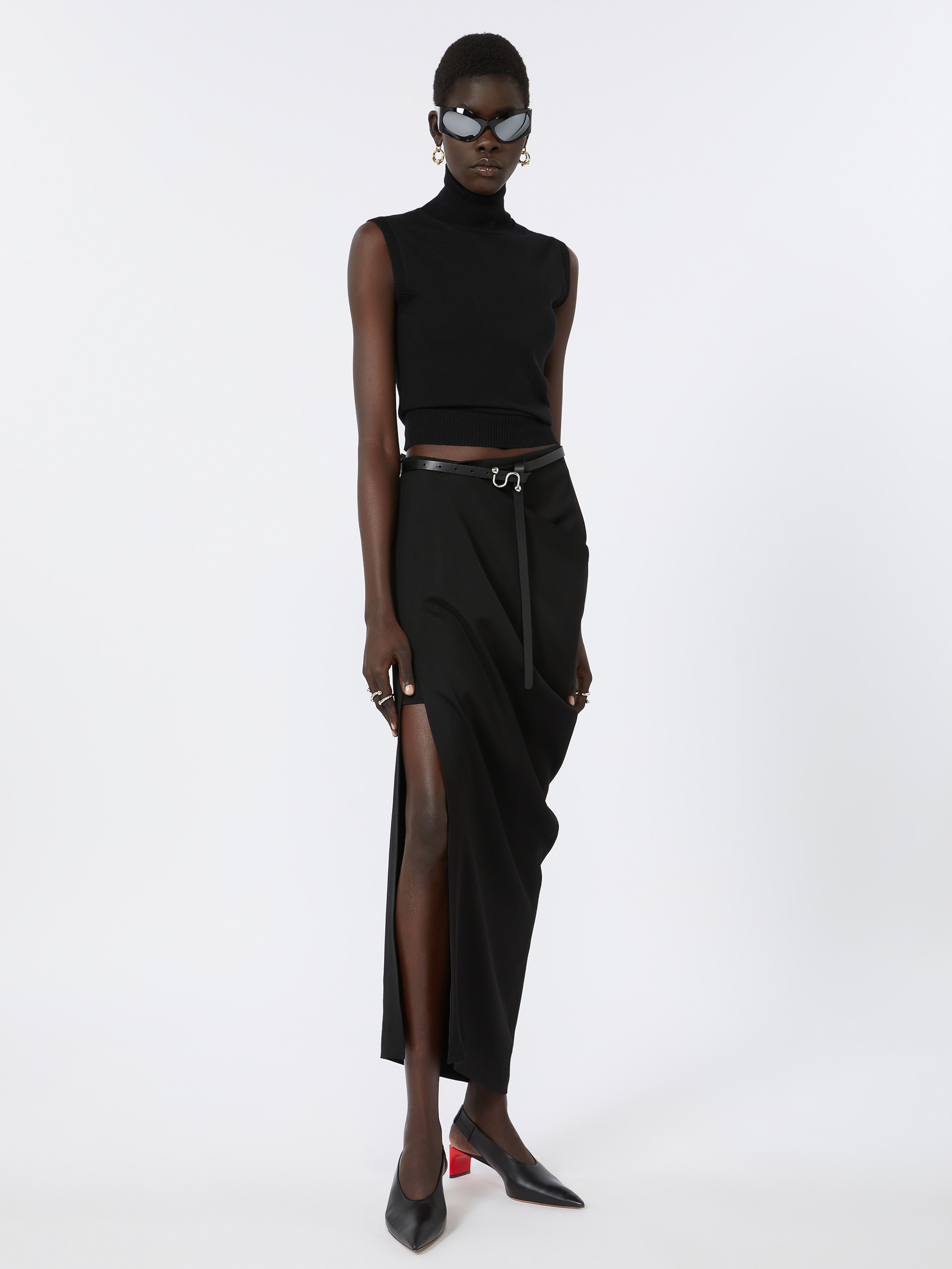 VERTIGO Sleeveless polo neck - 2