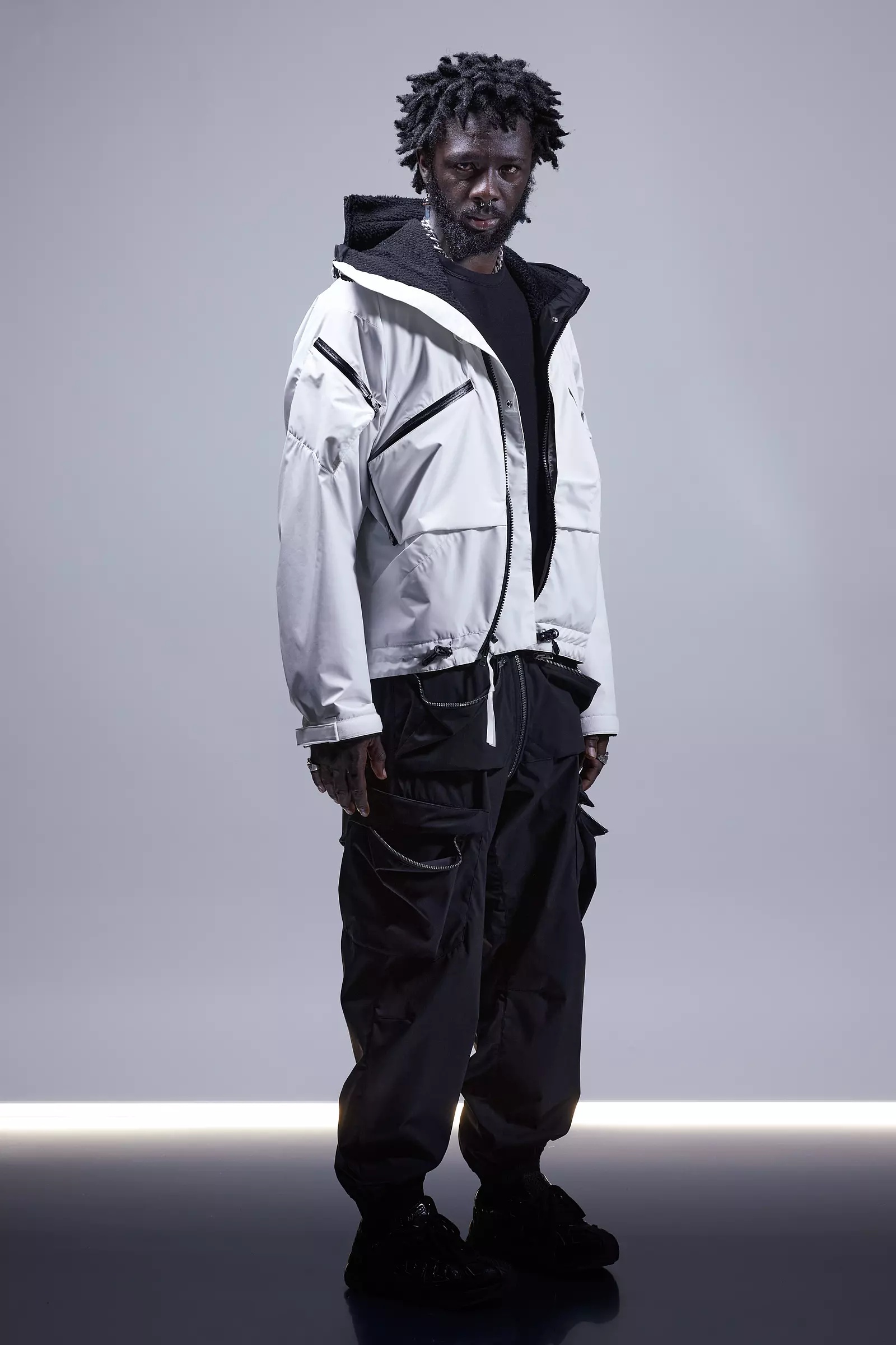 J104-WS 2L Windstopper® Polartec® Alpha® Jacket WHITE - 3