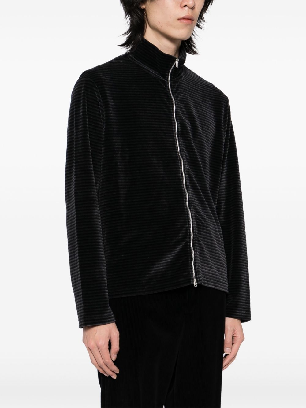Shrunken full-zip jacket - 3
