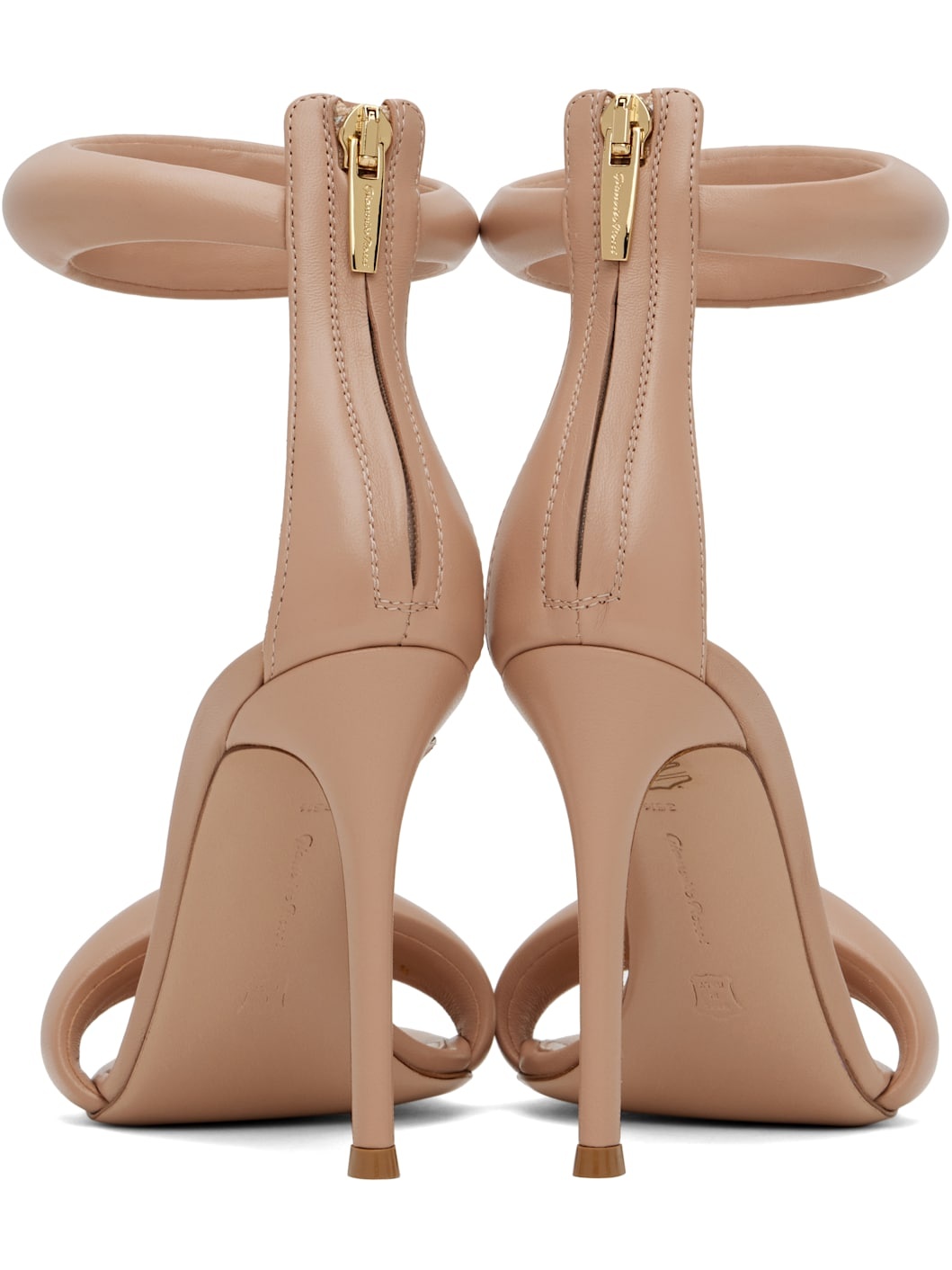 Beige Bijoux Heeled Sandals - 2