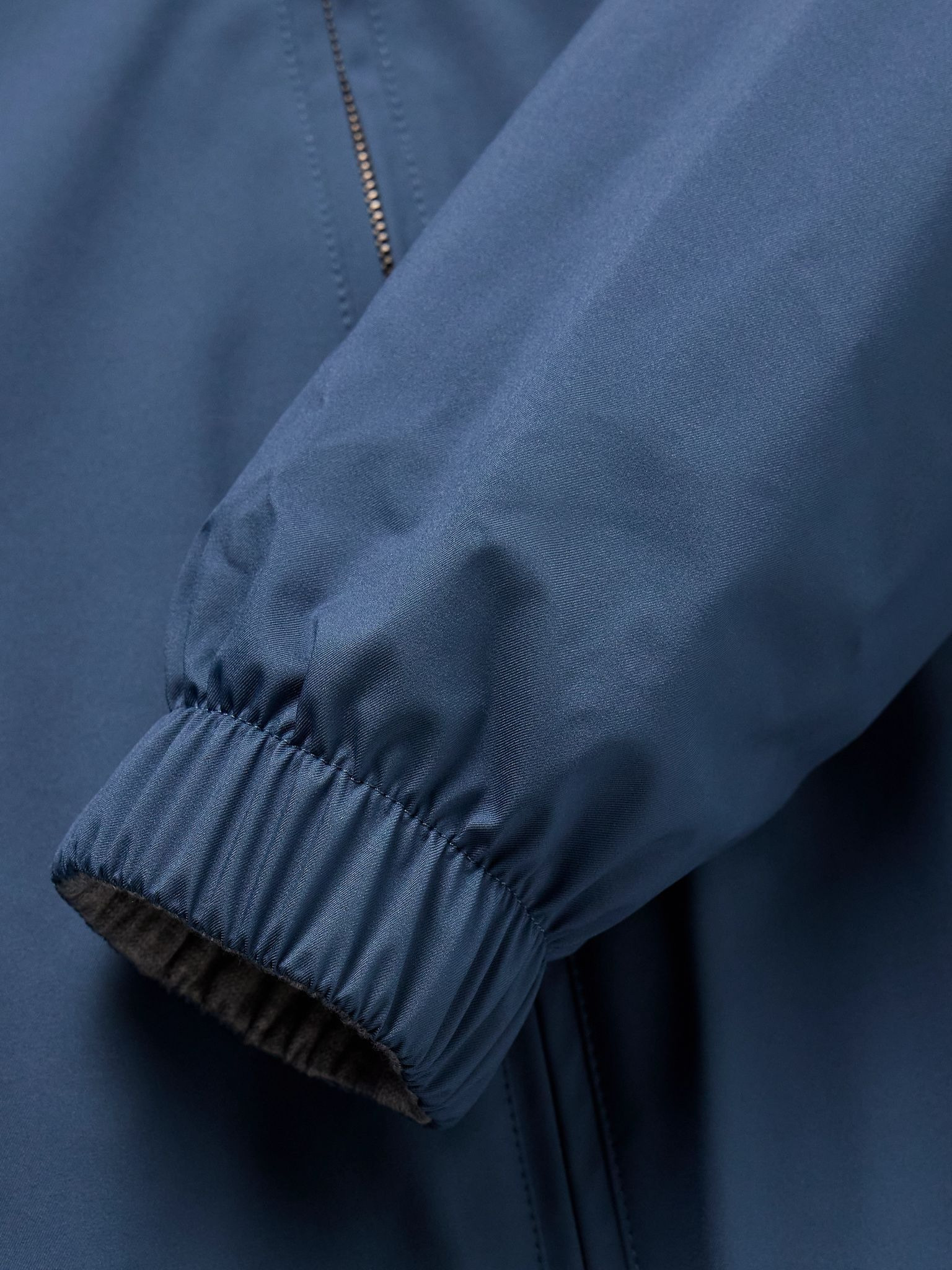 Reversible Windmate® Storm System® Nylon and Cashmere Blouson Jacket Blue - 4