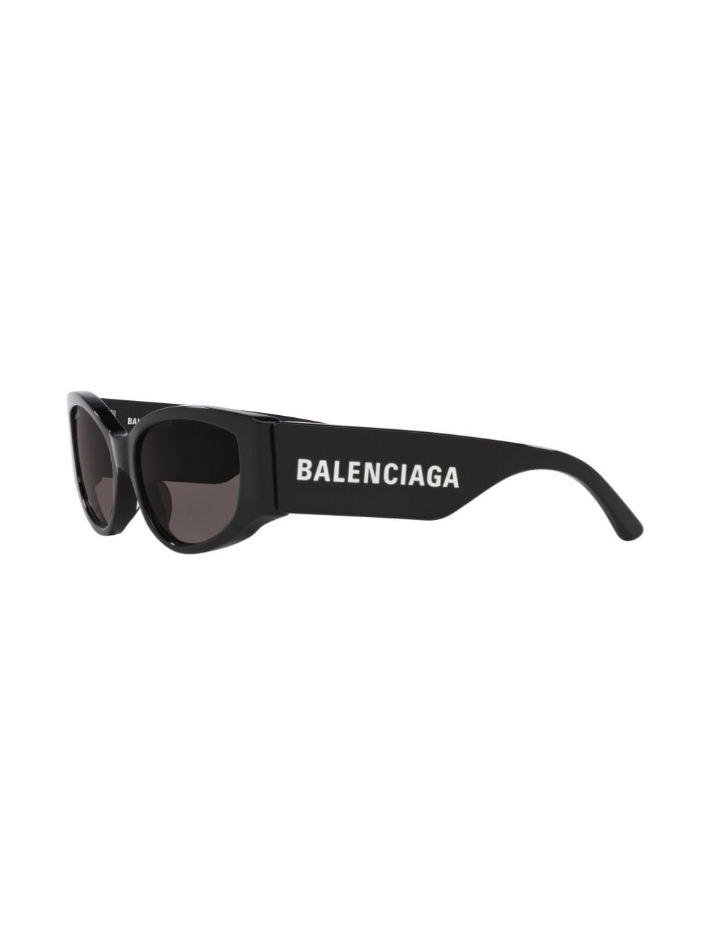 logo-print cat-eye sunglasses - 3