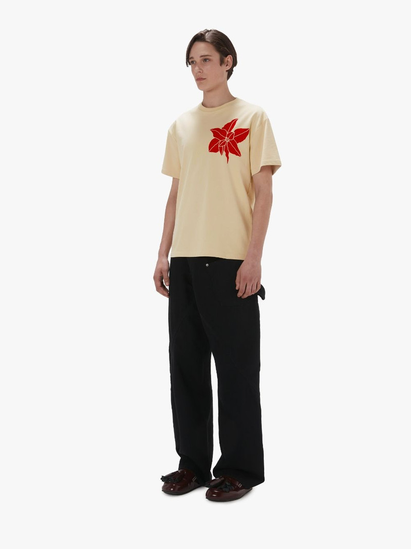 FLOWER PRINT T-SHIRT 4