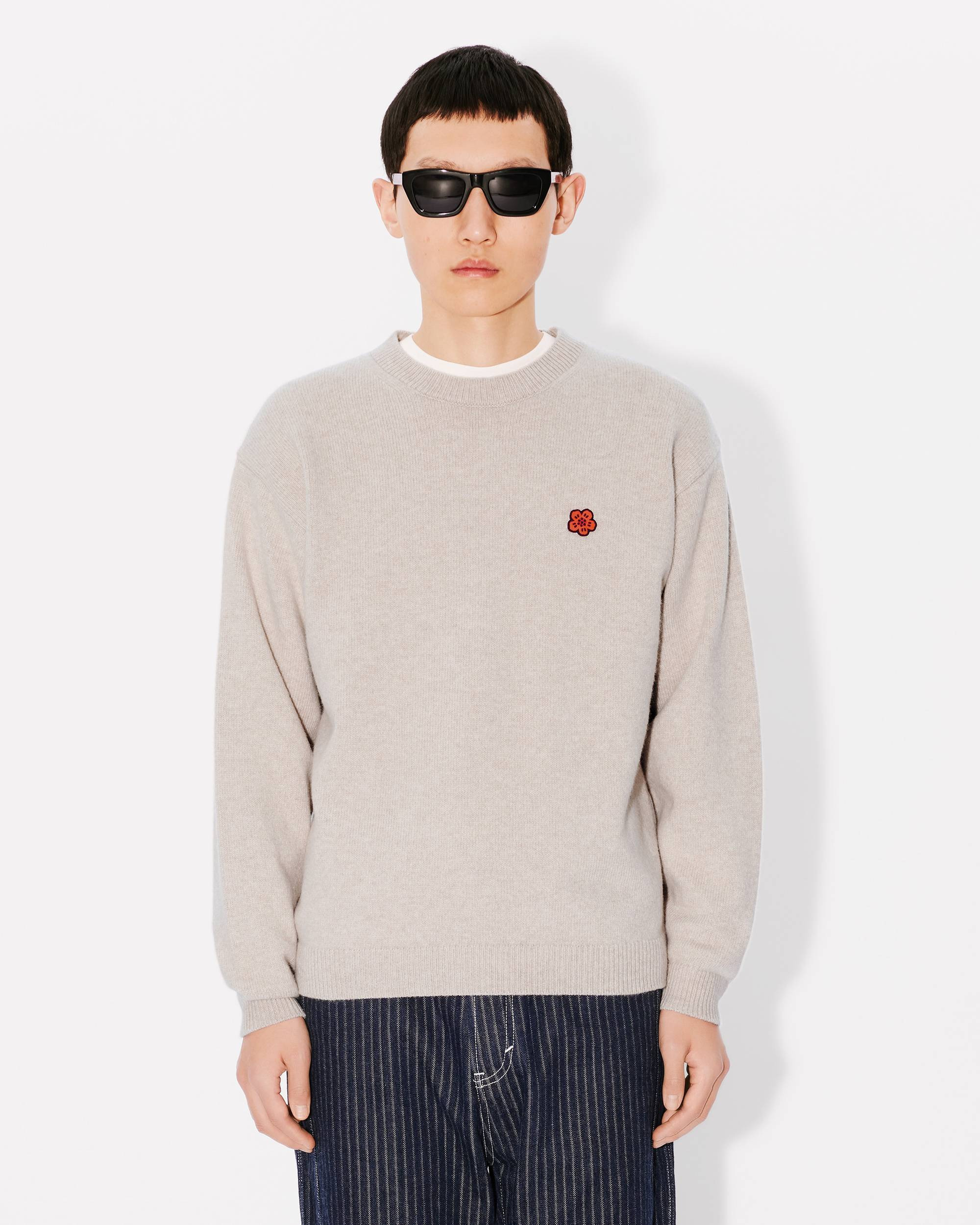 'Boke Flower' embroidered jumper - 3