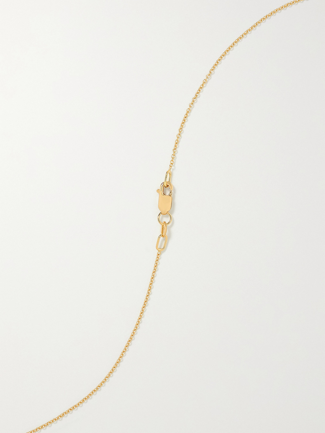 Curled Snake 18-karat Gold, Diamond And Tsavorite Necklace - 3