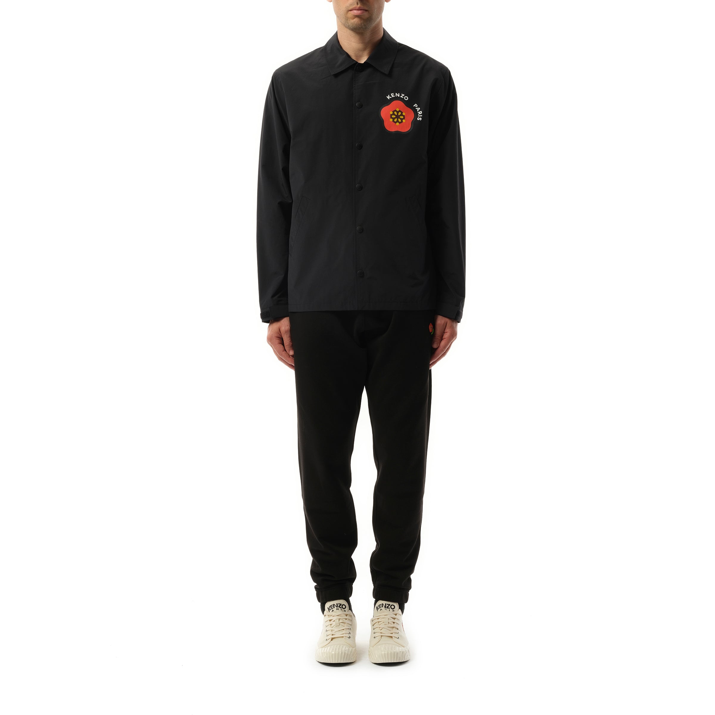 Kenzo Pop Light Coach Jacket in Black - 4