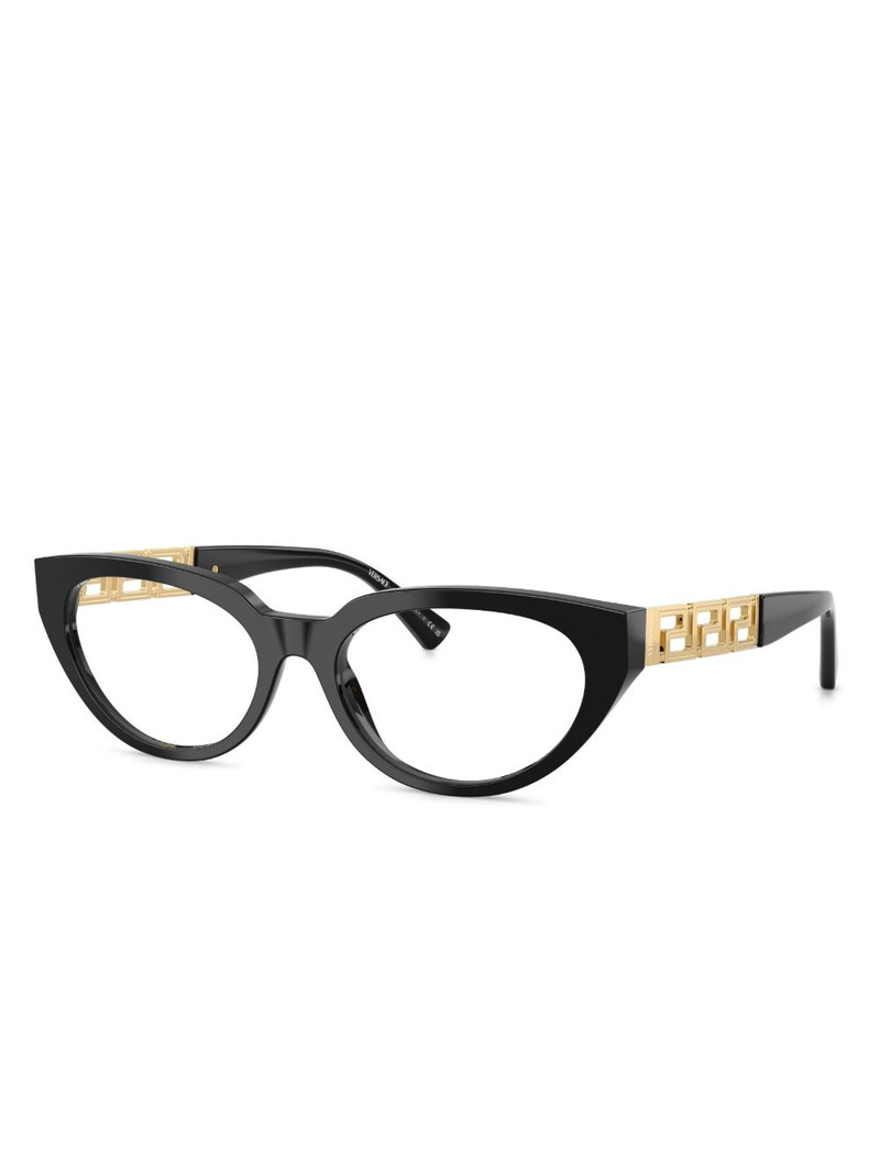 VERSACE cat-eye glasses outlook