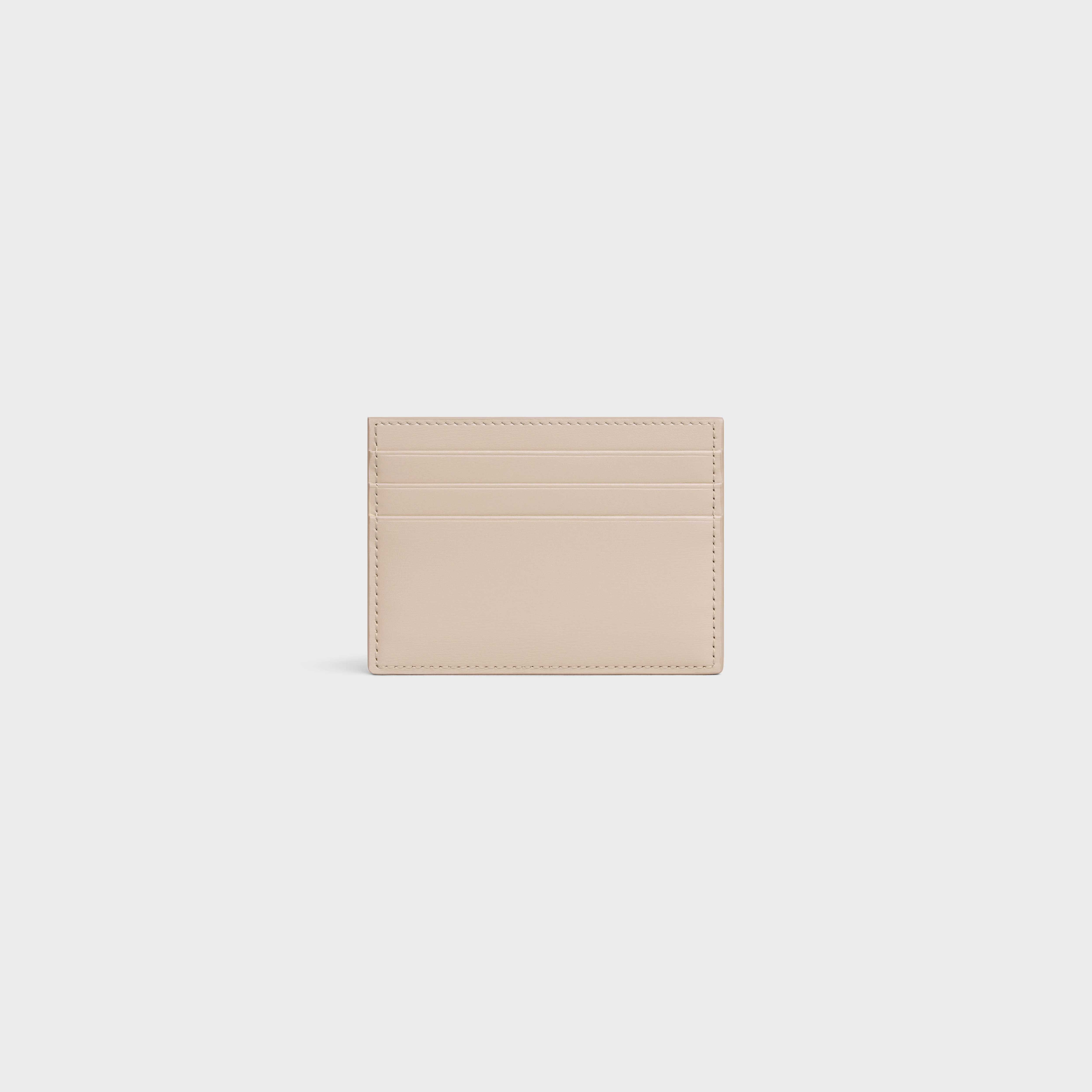 TRIOMPHE CARD HOLDER in Shiny calfskin - 3