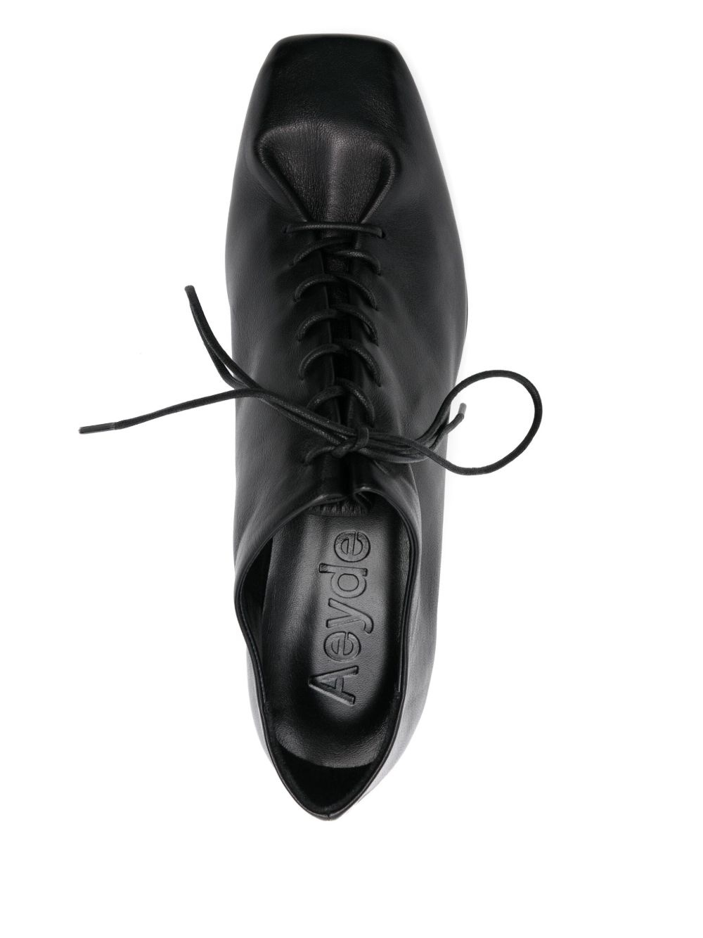 50mm leather pumps - 4