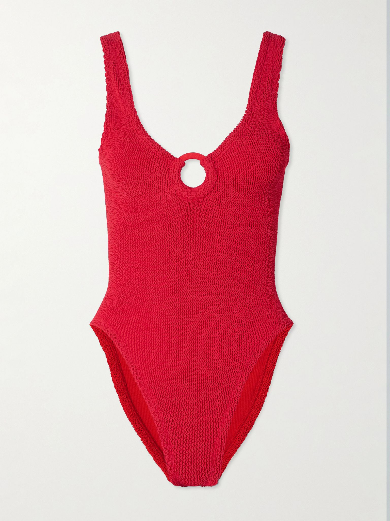 Celine seersucker swimsuit Red - 1