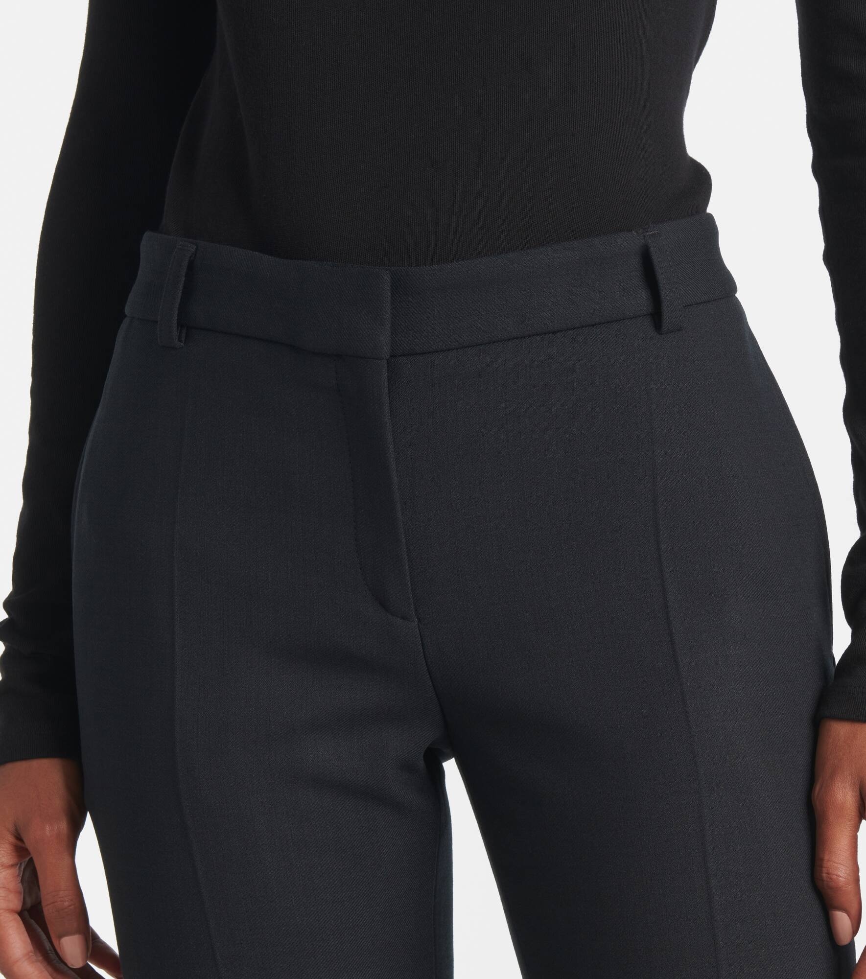 Low-rise slim pants - 4