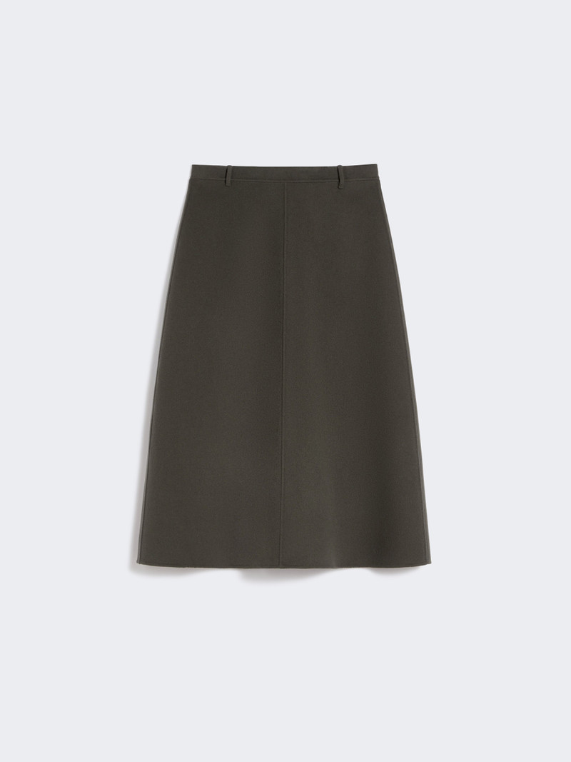 GLORIA Flared wool skirt 1
