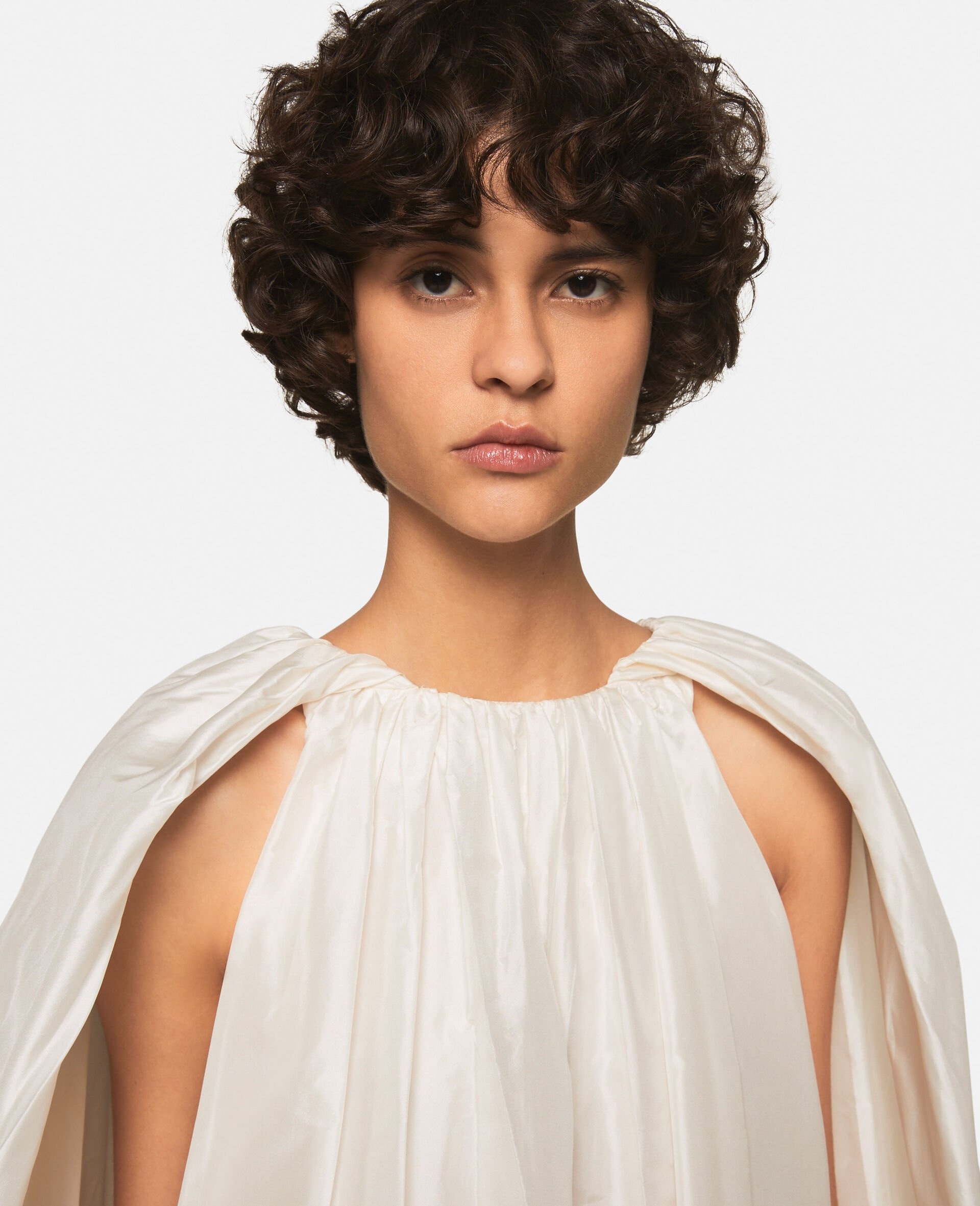 Sleeveless Cape Mini Dress - 5