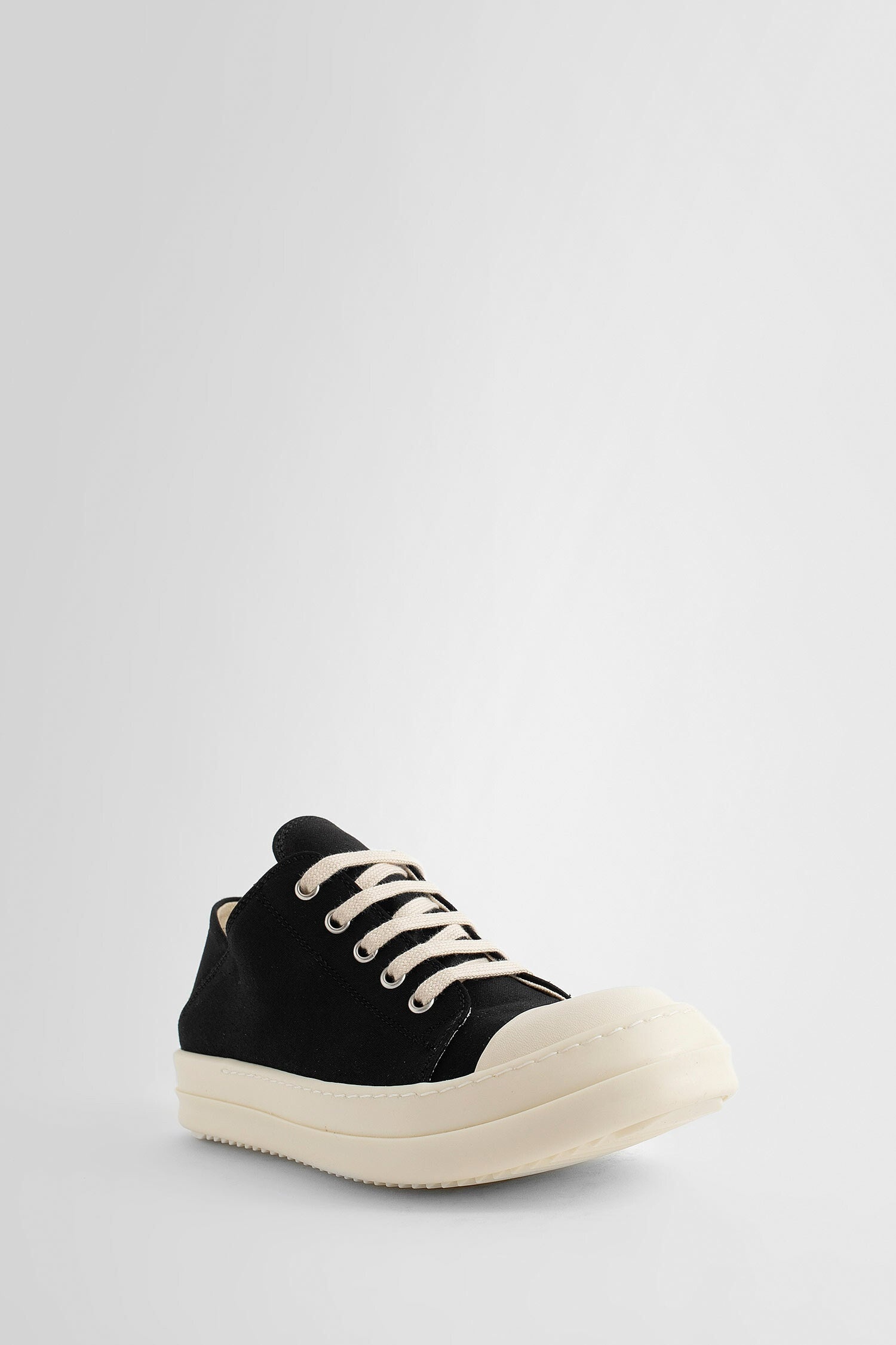 RICK OWENS WOMAN BLACK SNEAKERS - 2