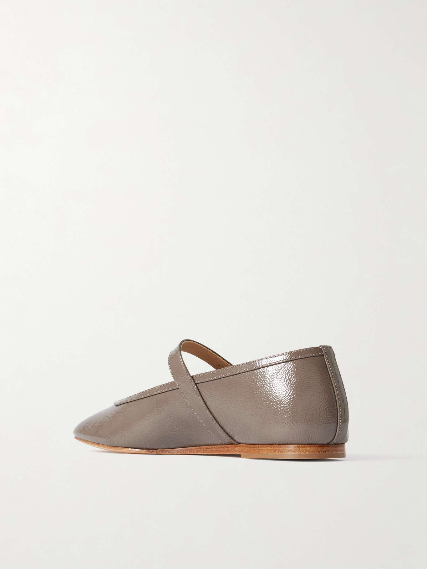 Patent-leather Mary Jane ballet flats - 3