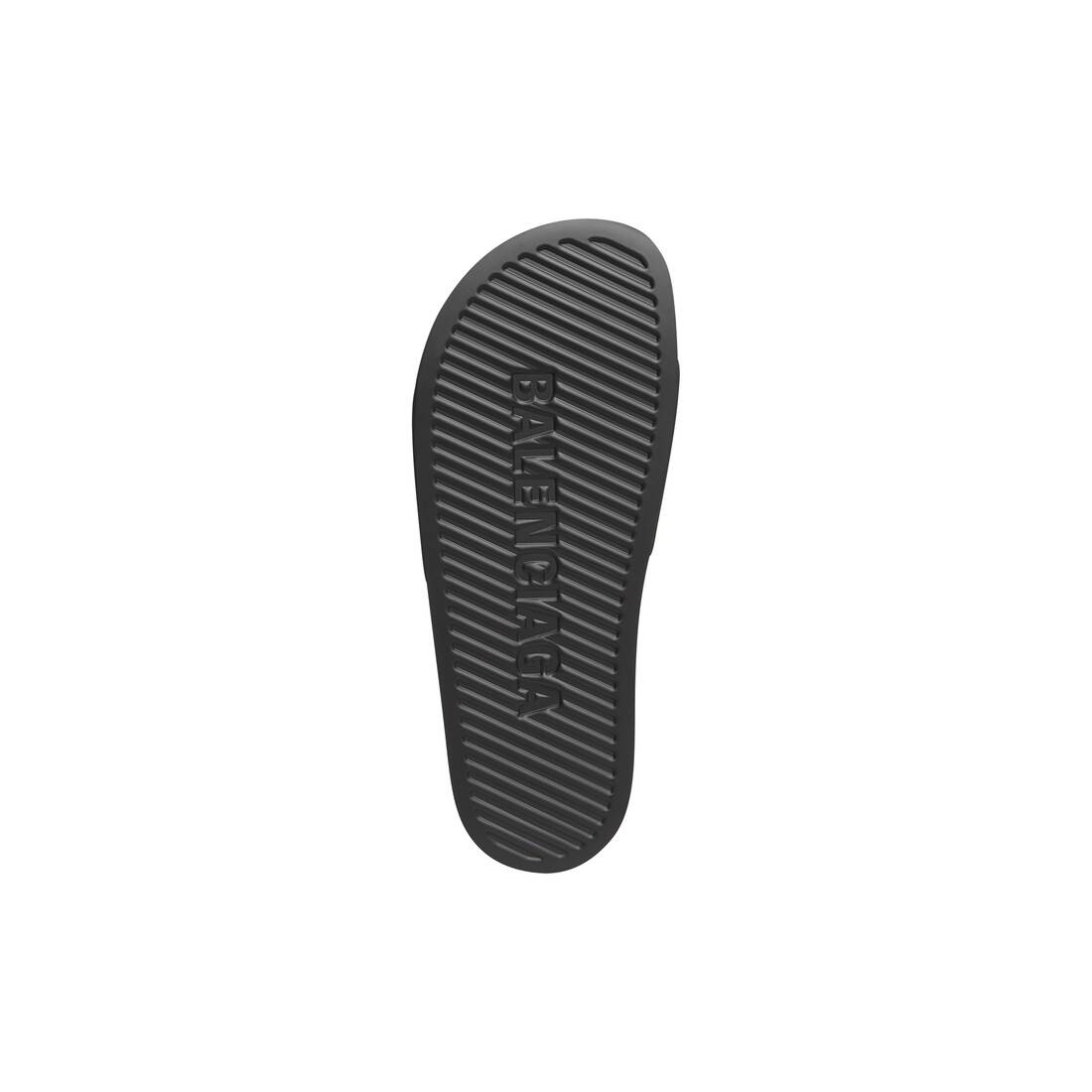 Men's Pride 22 Pool Slide Sandal Allover Logo in Black - 7