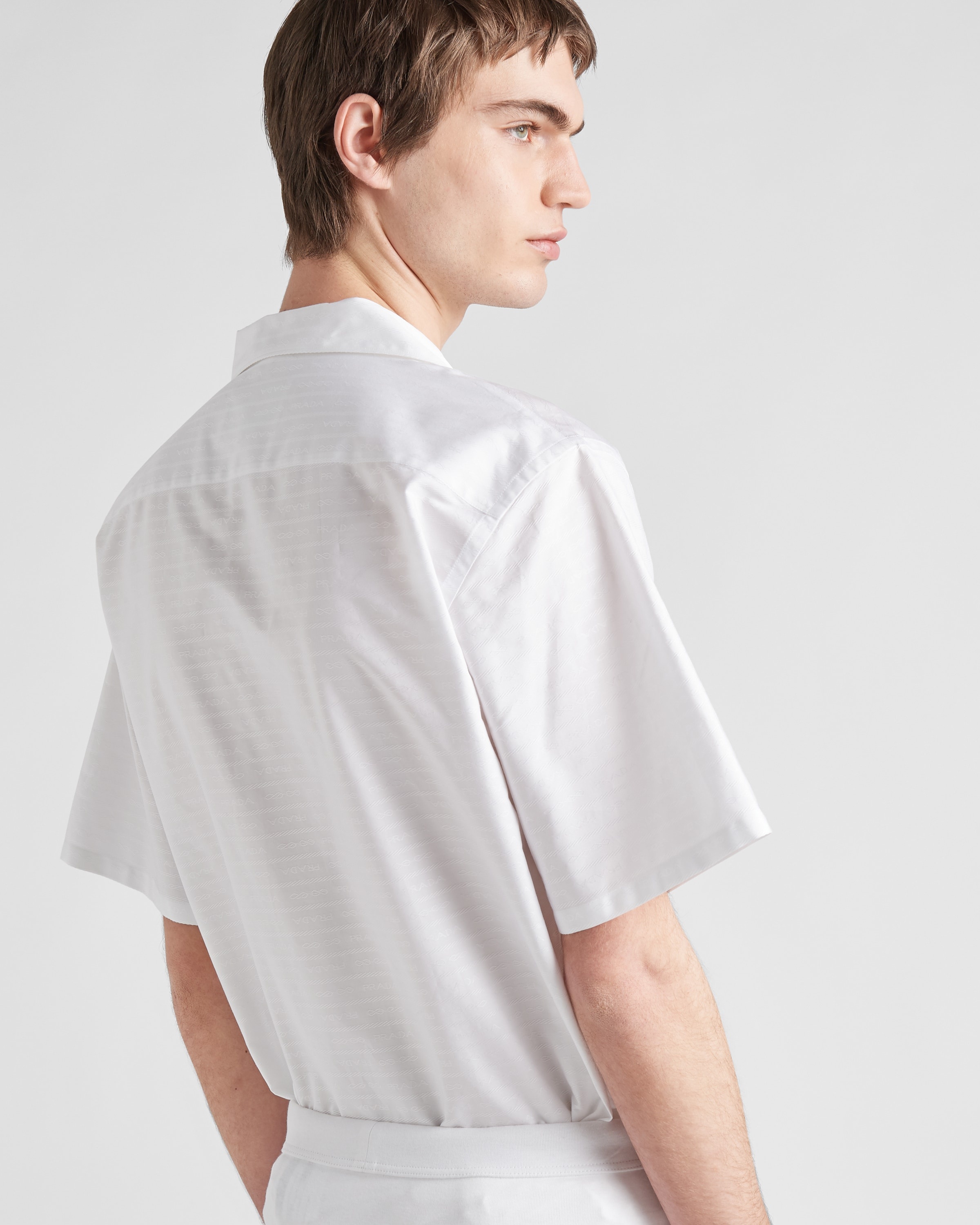 Short-sleeved cotton shirt - 5