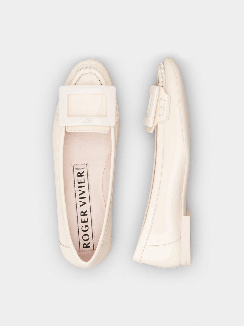 Lacquered Buckle Loafers in Patent Leather 4