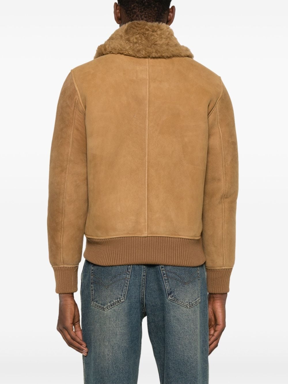 Sandro suede bomber deals