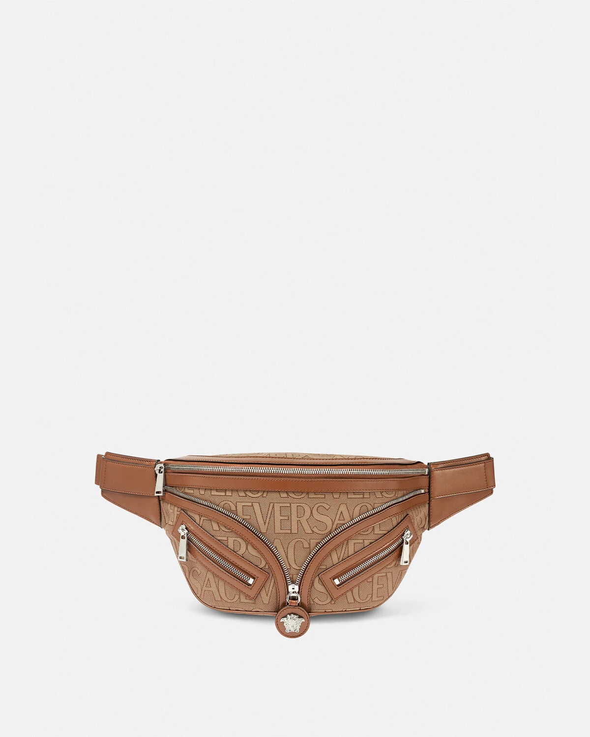 Versace Allover Repeat Hobo Belt Bag - 1