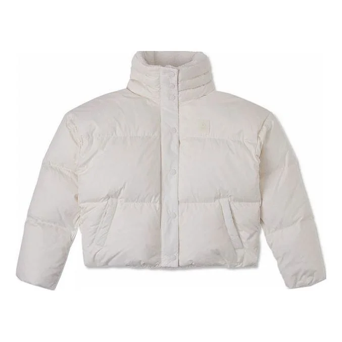(WMNS) Converse Short Down Jacket 'White' 10025204-A03 - 1