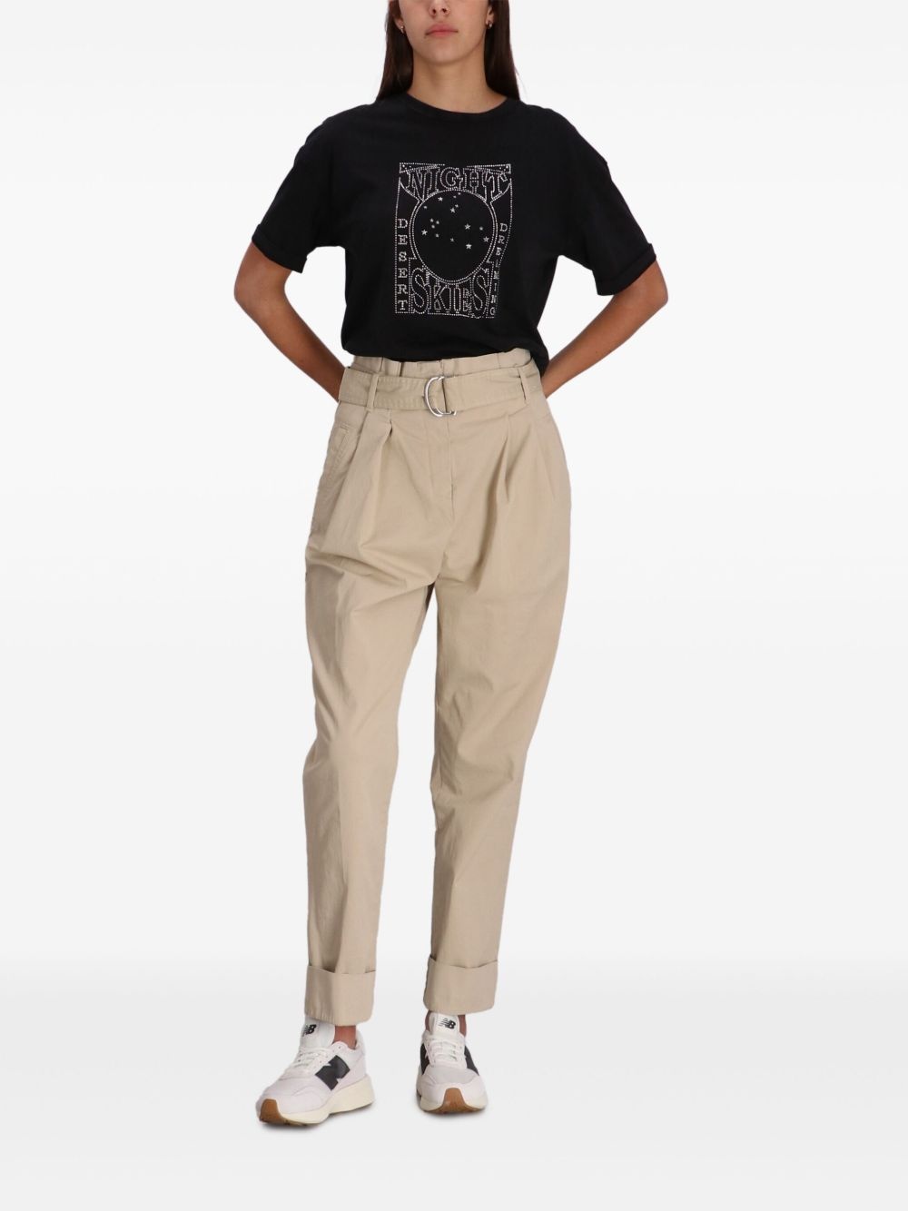 logo-embellished T-shirt - 2