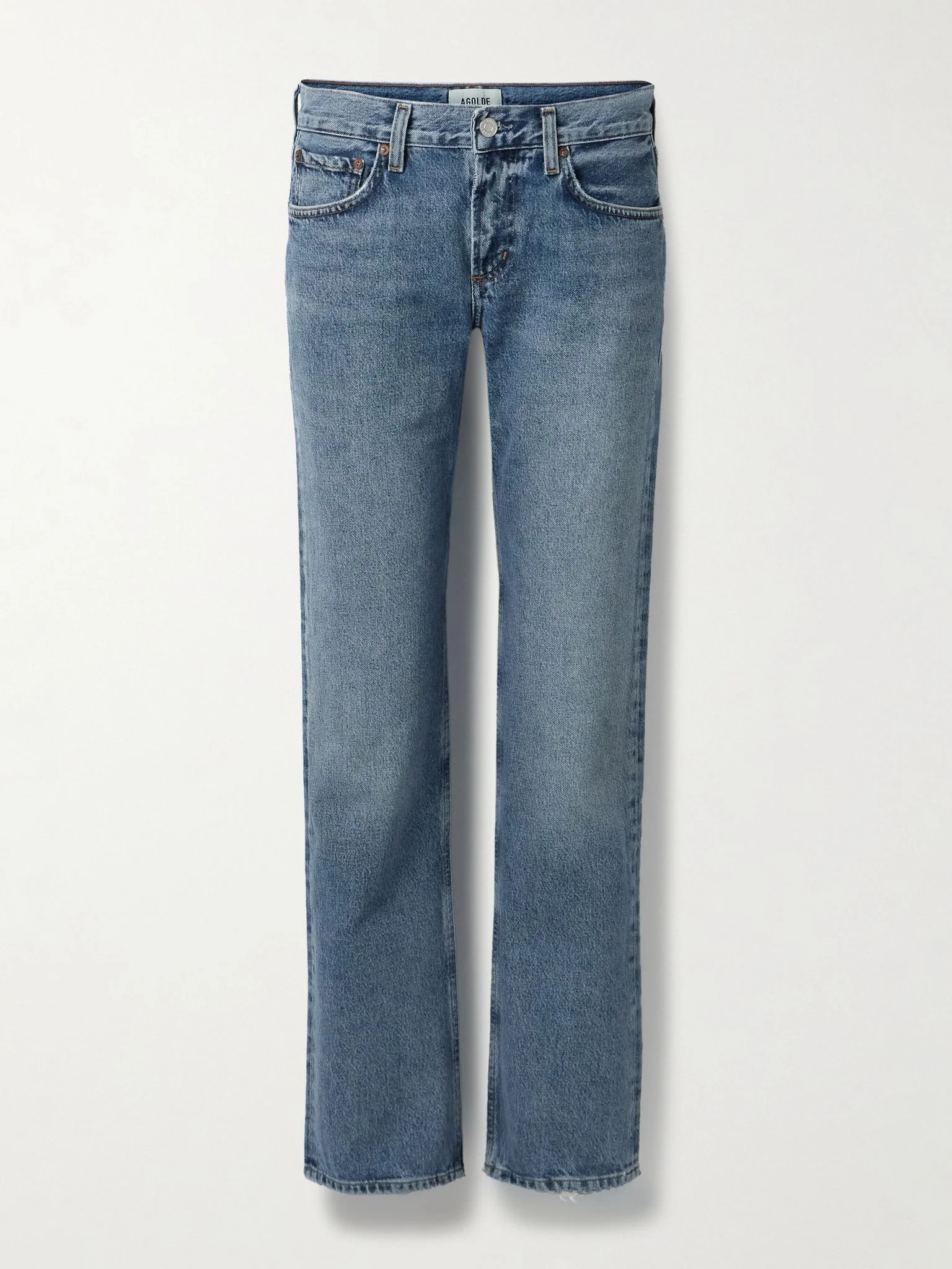 Low-rise slim-leg jeans Light denim - 1