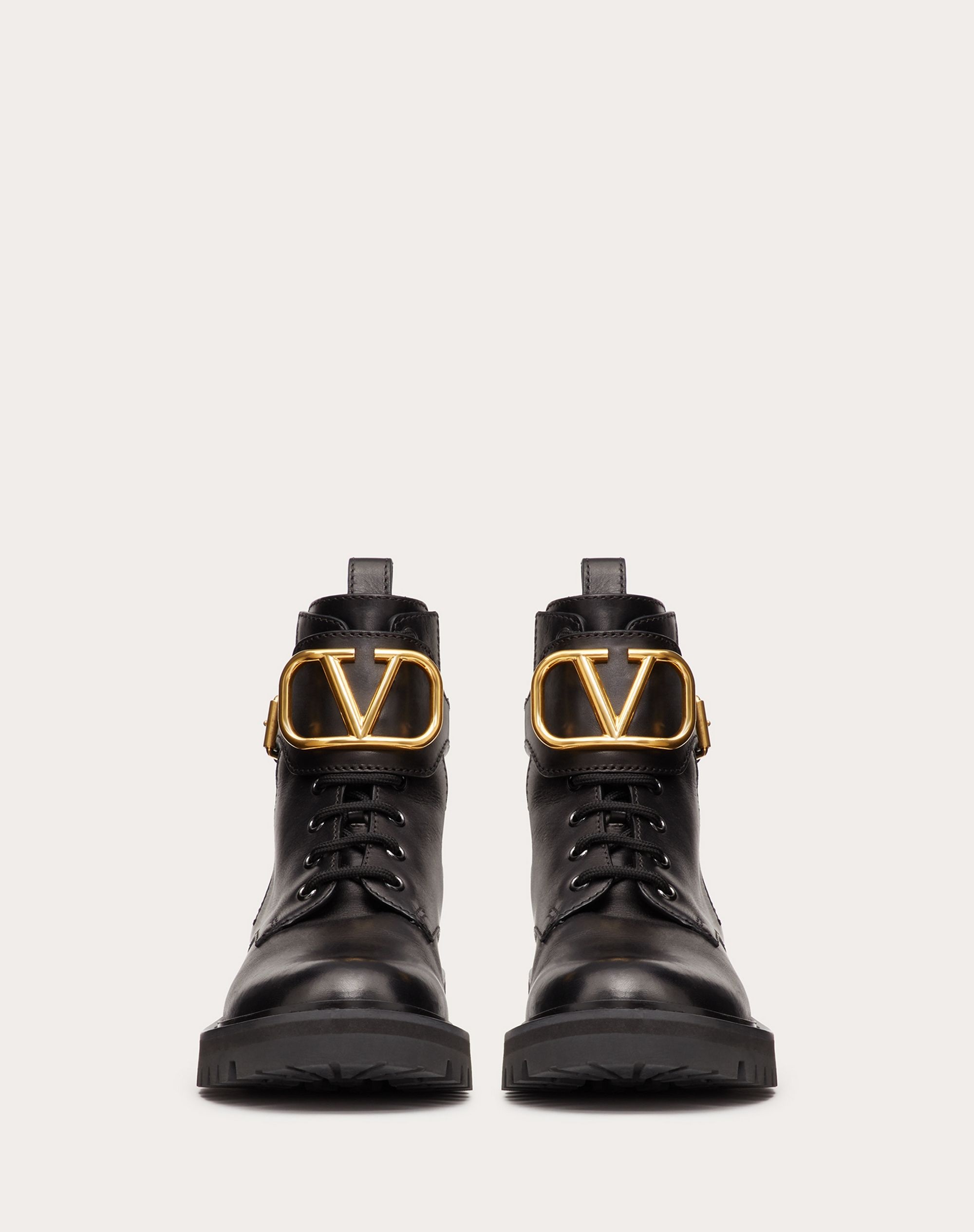 VLogo Signature Calfskin Combat Boot 35mm / .8 in. - 4