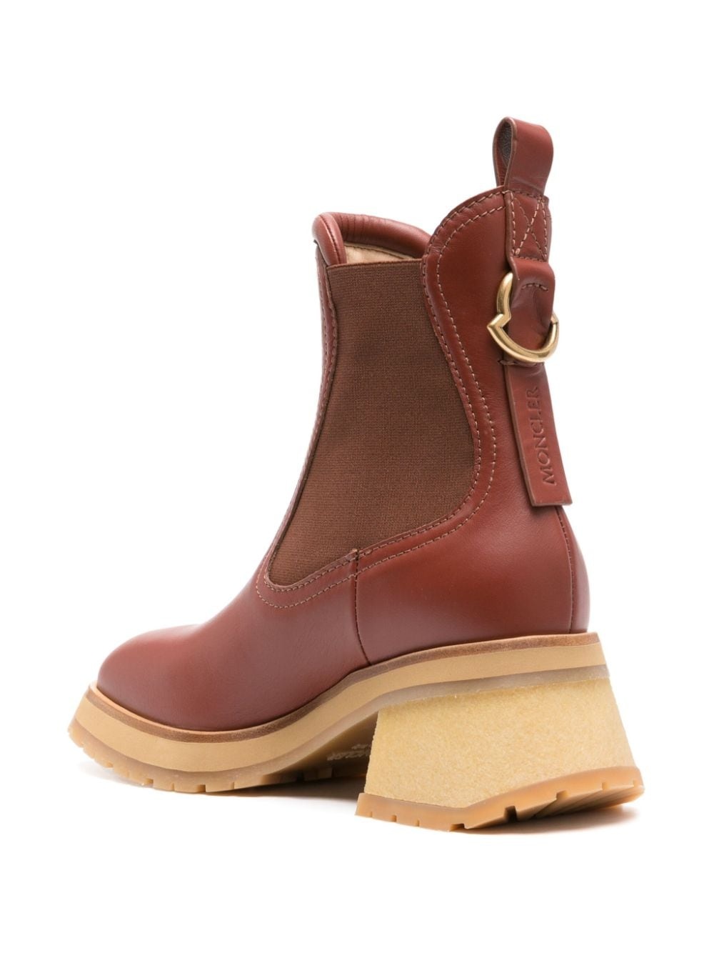 Gigi 70mm leather Chelsea boots - 3