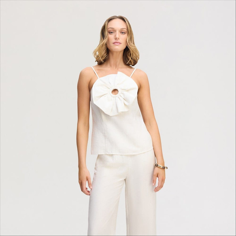 Flower Sleeveless Top 4