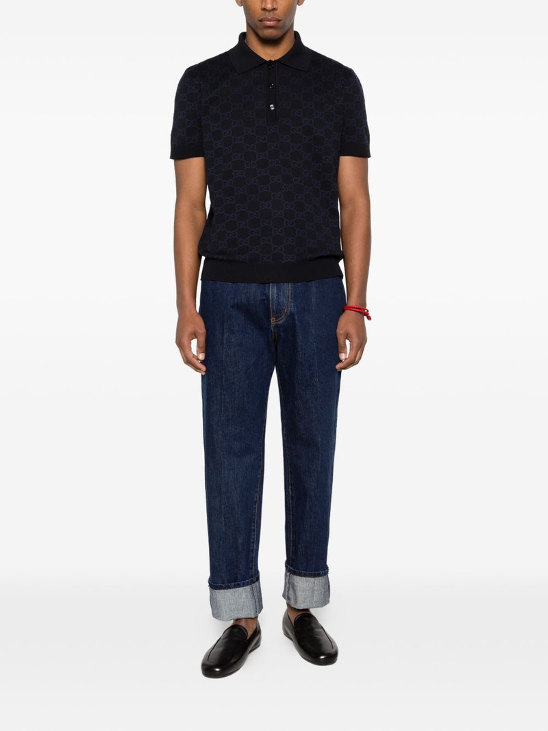 GUCCI GG-patterned polo shirt outlook