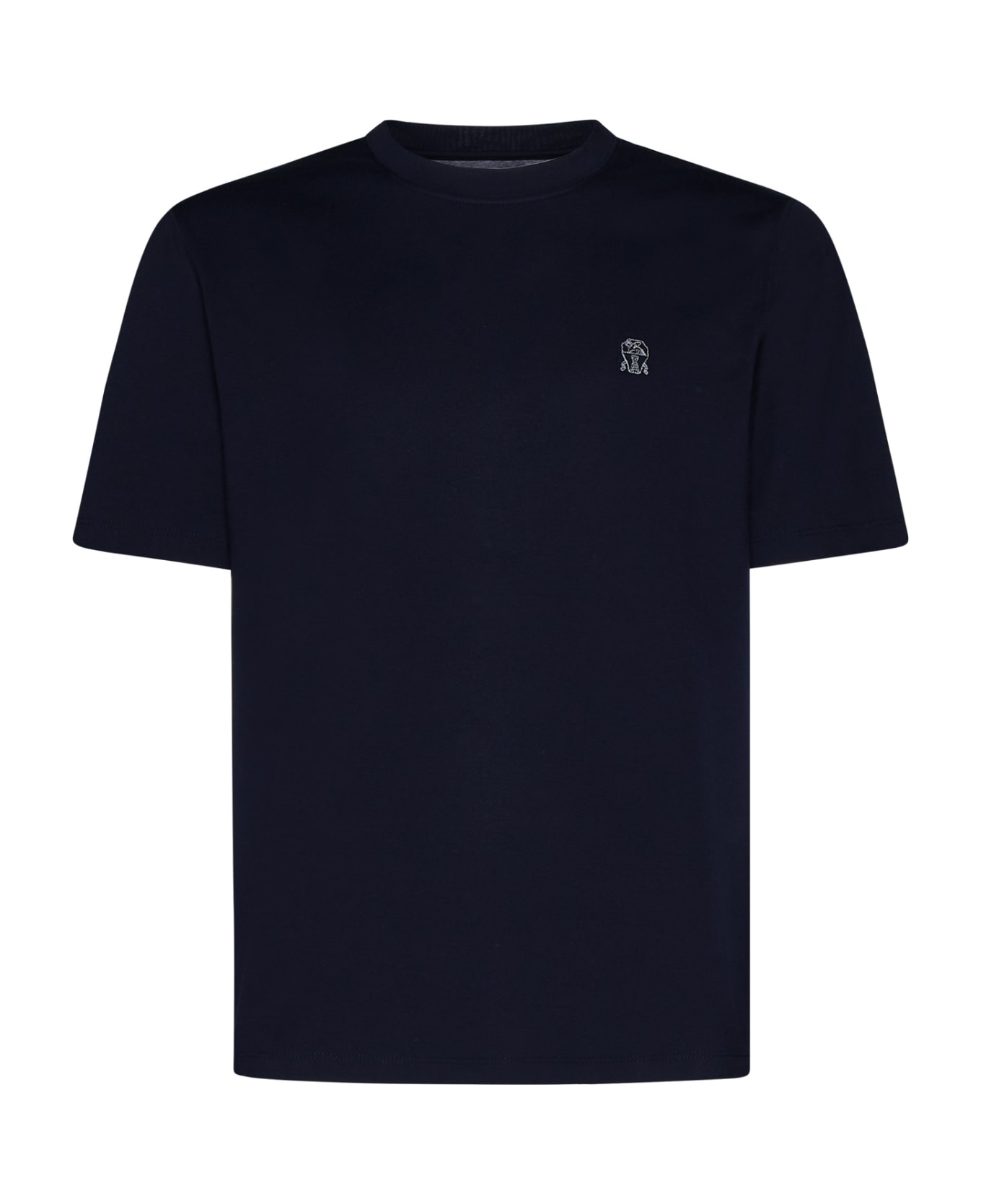 Crew-neck T-shirt With Logo - 1