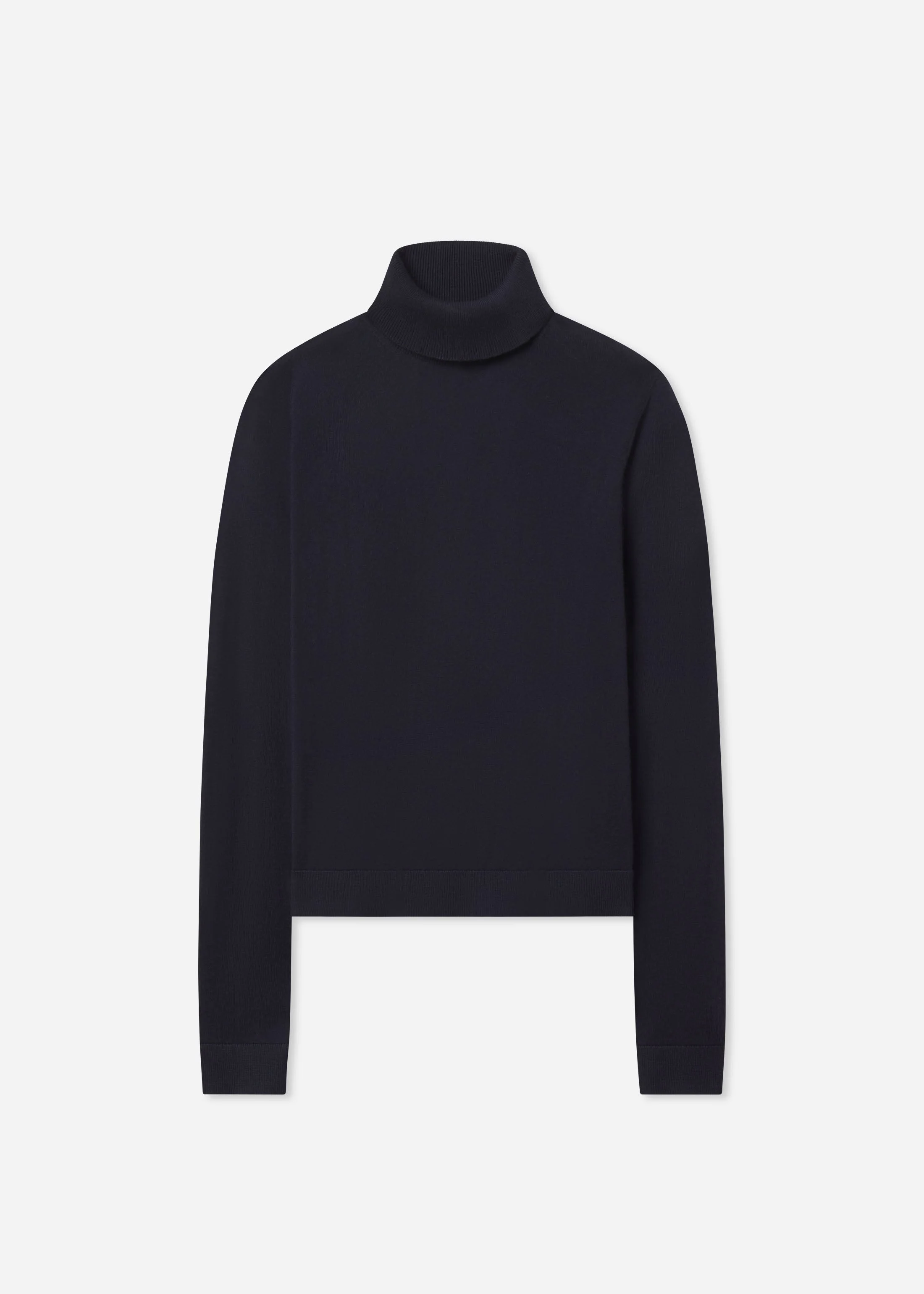 Slim Turtleneck in Fine Cashmere - 1