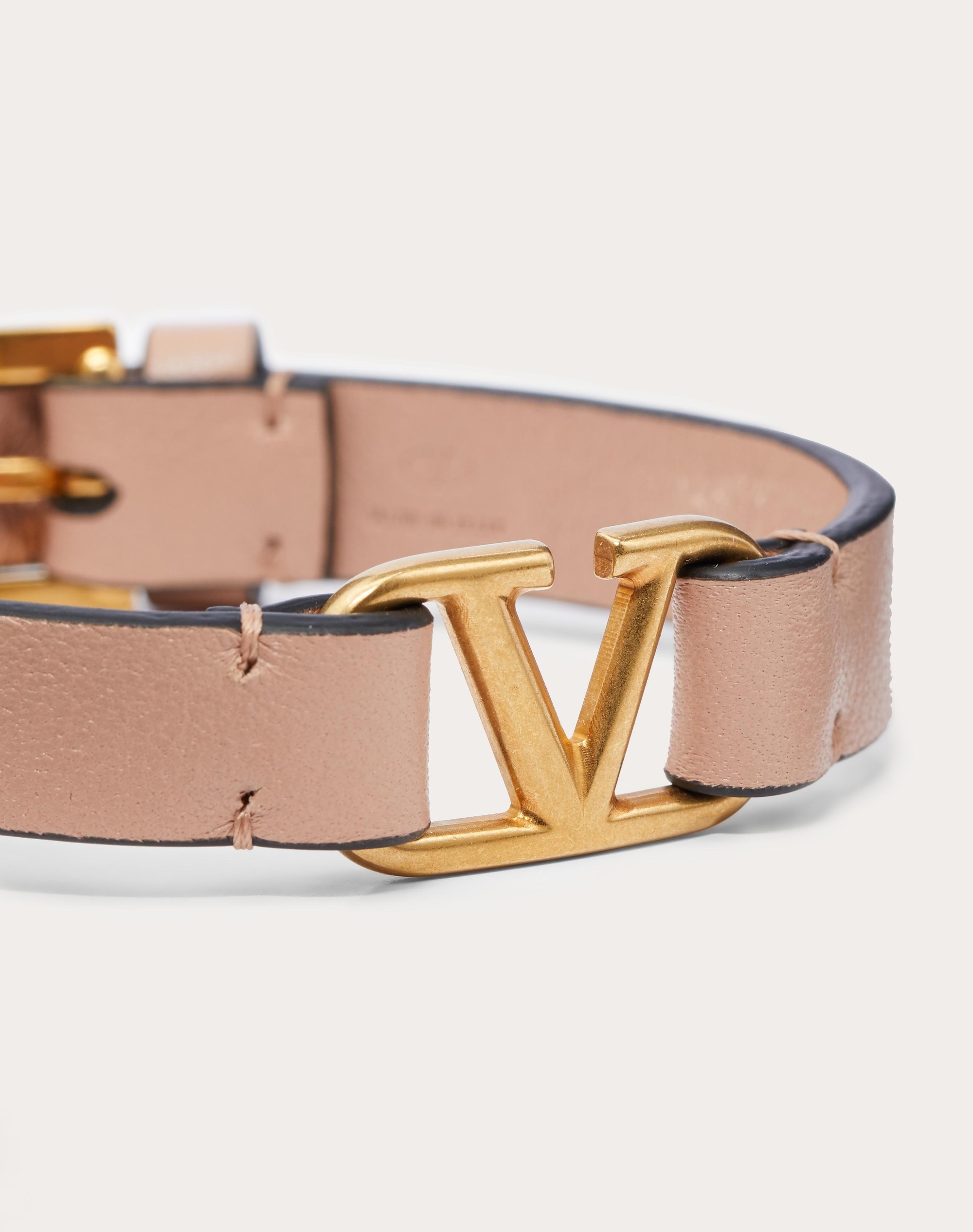 Valentino VLOGO SIGNATURE CALFSKIN BRACELET valentino REVERSIBLE