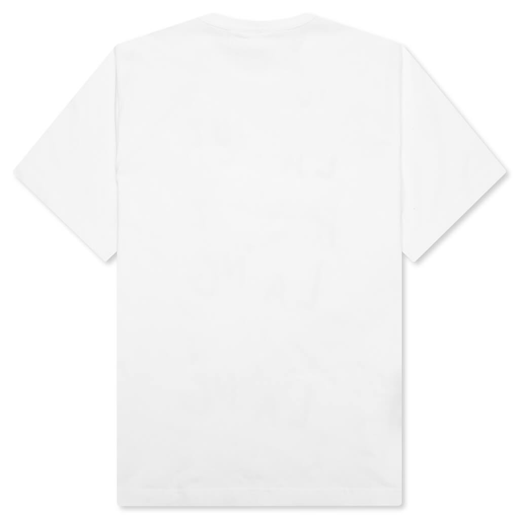 SCRIBBLED LOGO TEE - WHITE - 2