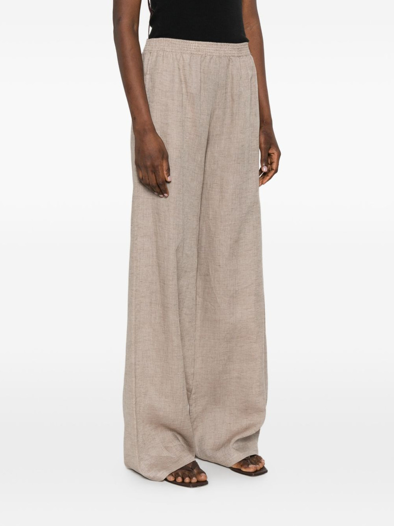 elastic-waistband trousers 3