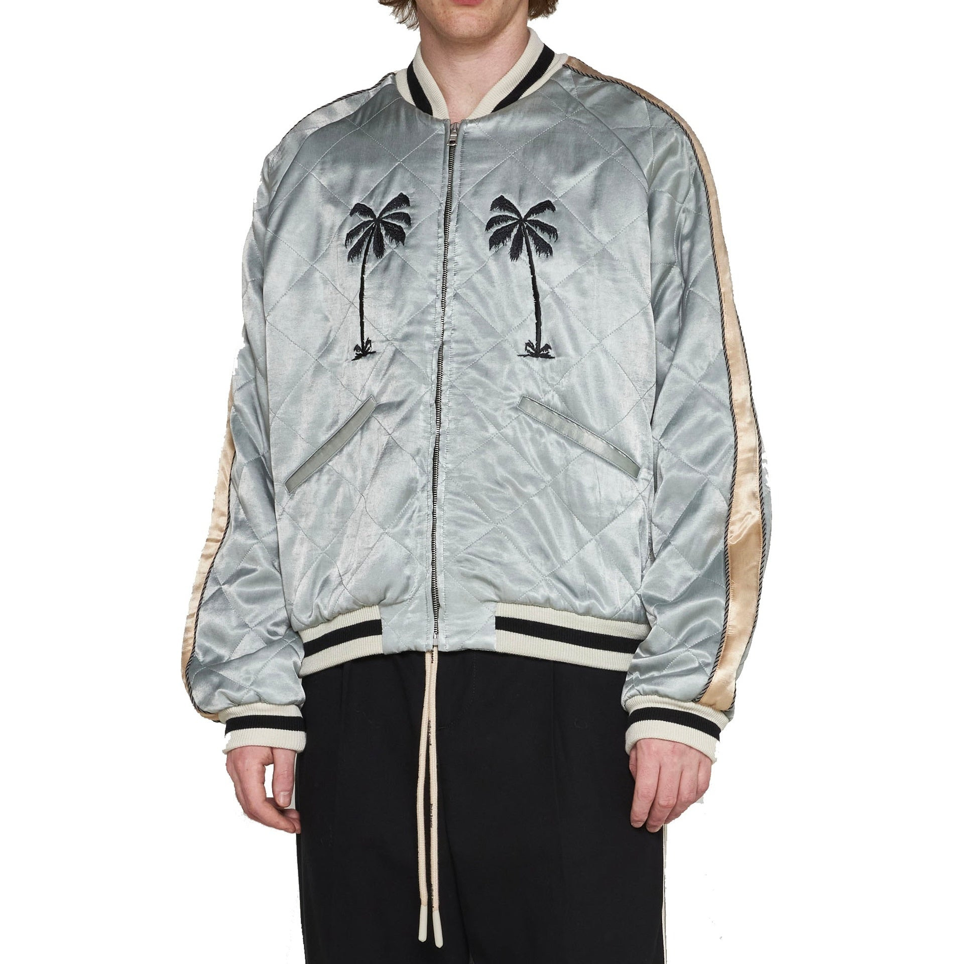 Palm Angels Quilted Logo Jacket Men - 2